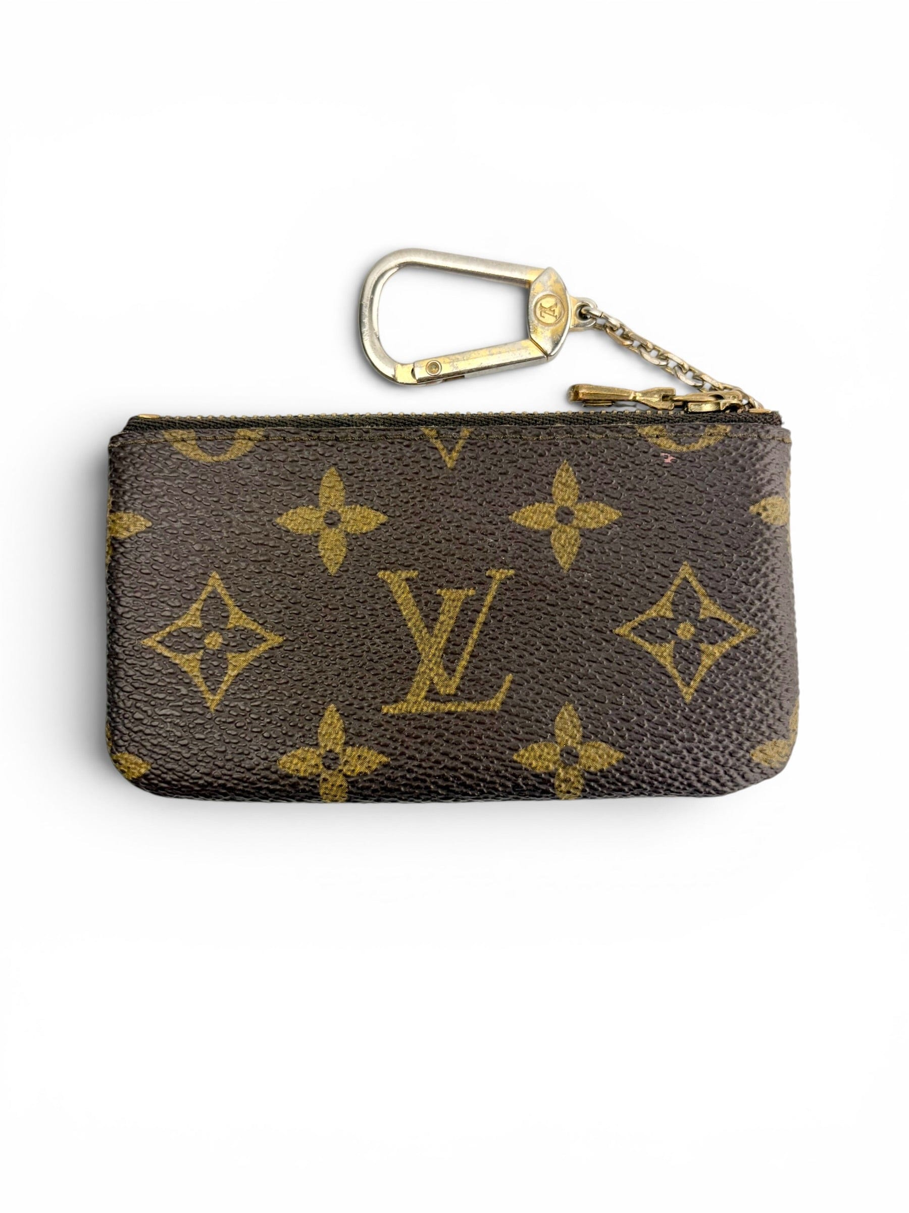 Louis Vuitton Vintage Monogram Zip Key Pouch