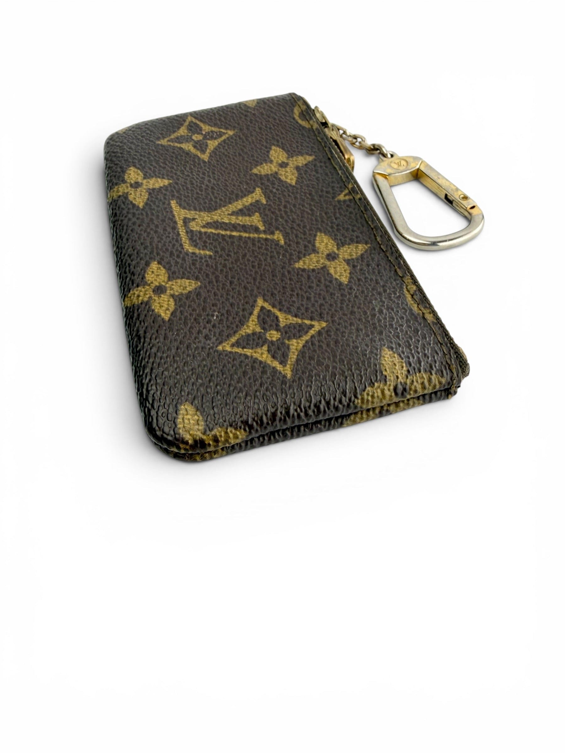 Louis Vuitton Vintage Monogram Zip Key Pouch