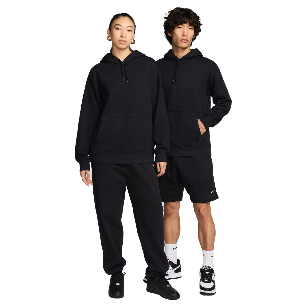 Nike Wool Classic Hoodie Black