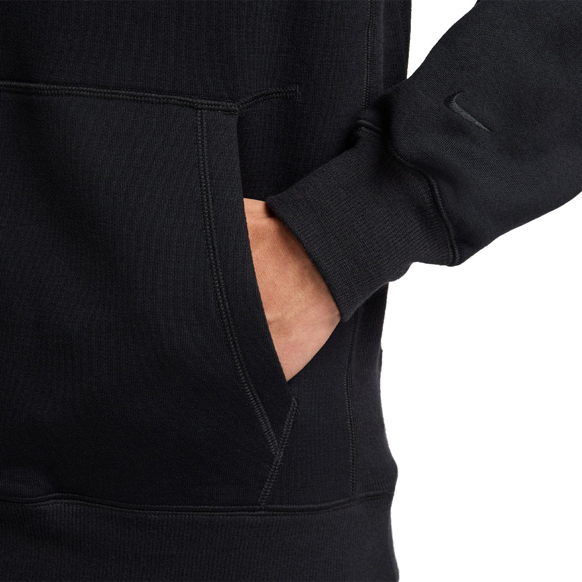 Nike Wool Classic Hoodie Black