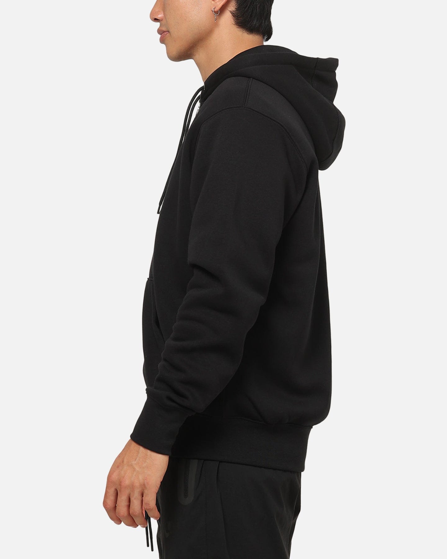 Nike Sportswear Club Fleece Full - Zip Hoodie Black/Black/White