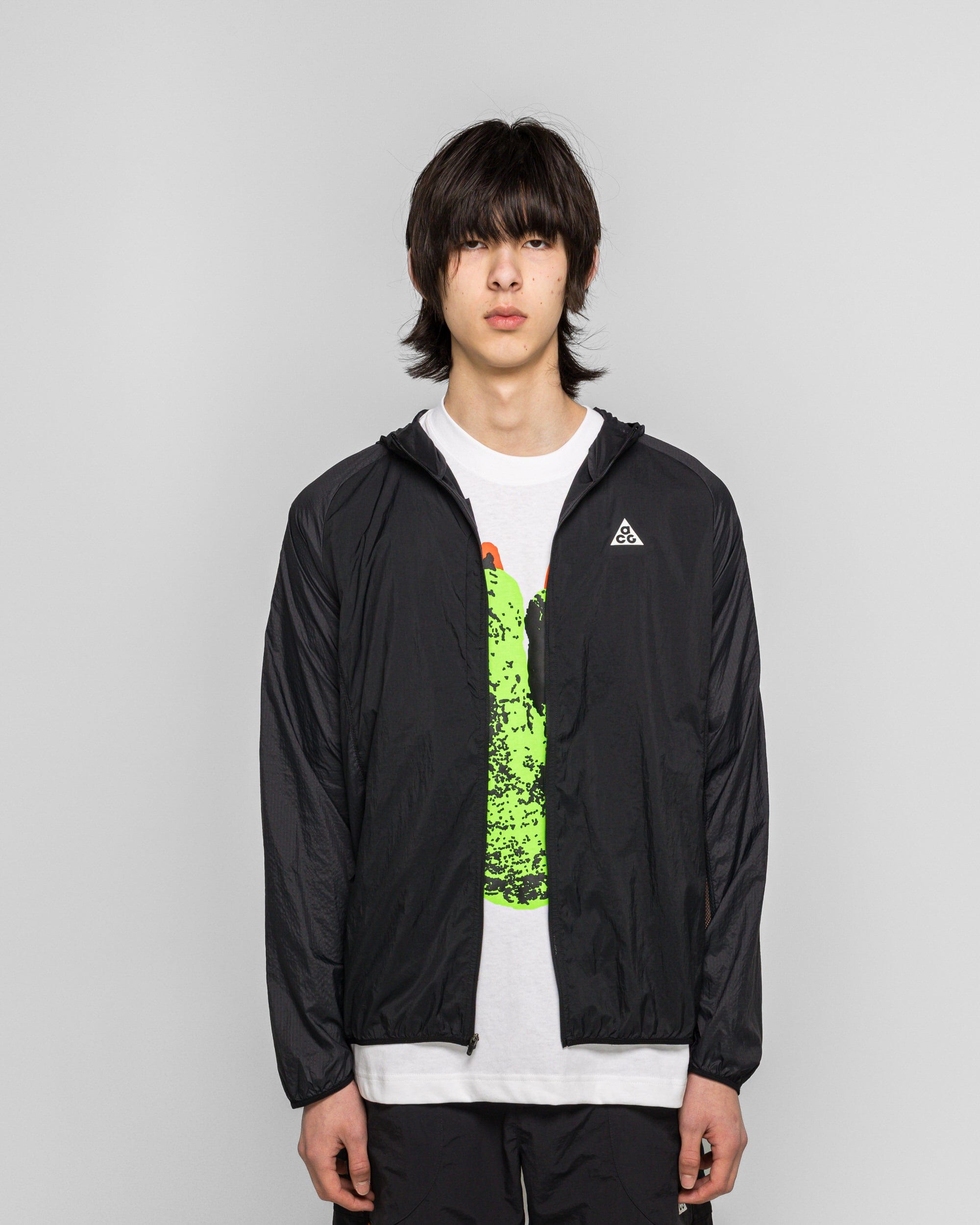 Nike ACG Aireez UV Protection Jacket - Black/Black - Summit White