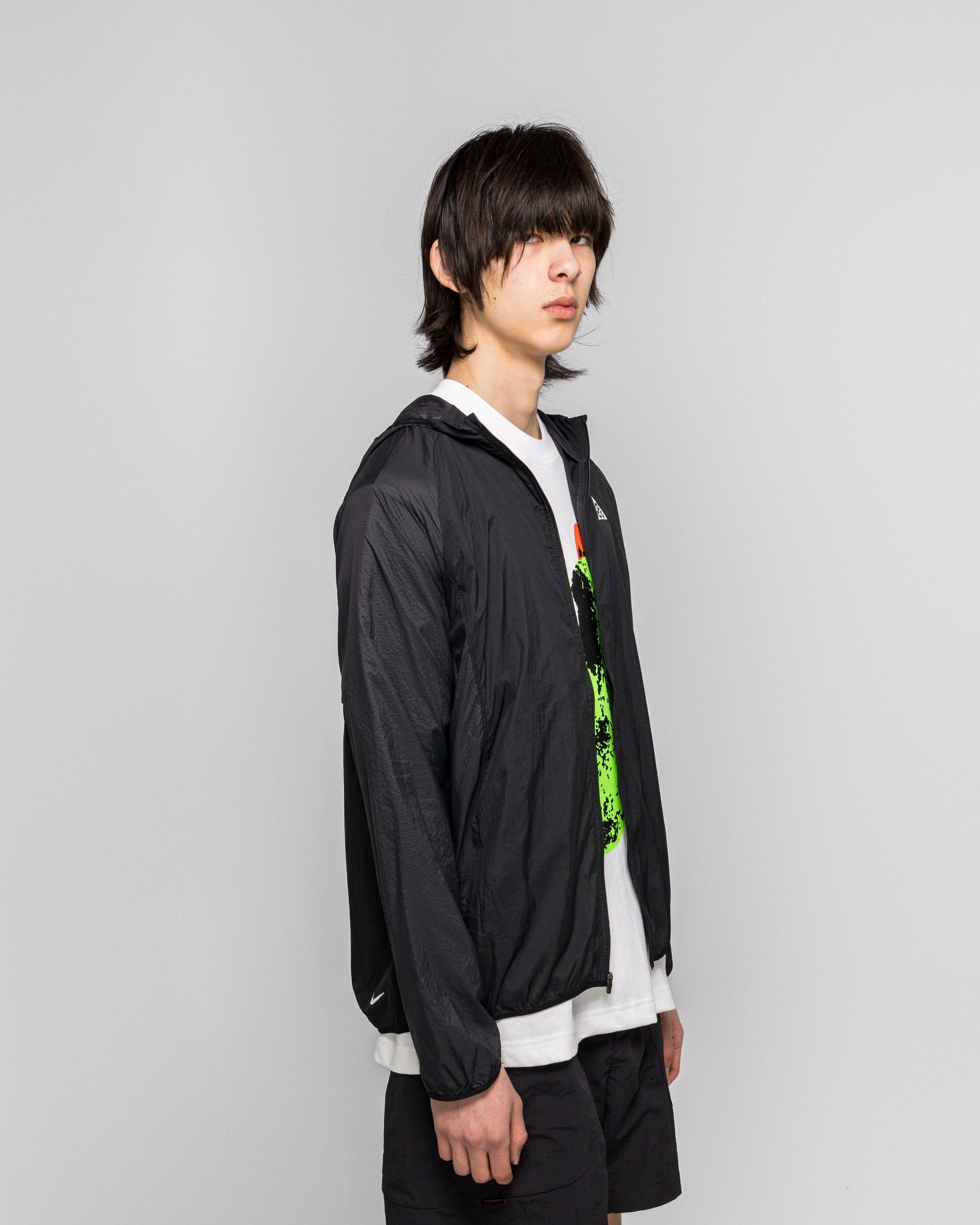 Nike ACG Aireez UV Protection Jacket - Black/Black - Summit White