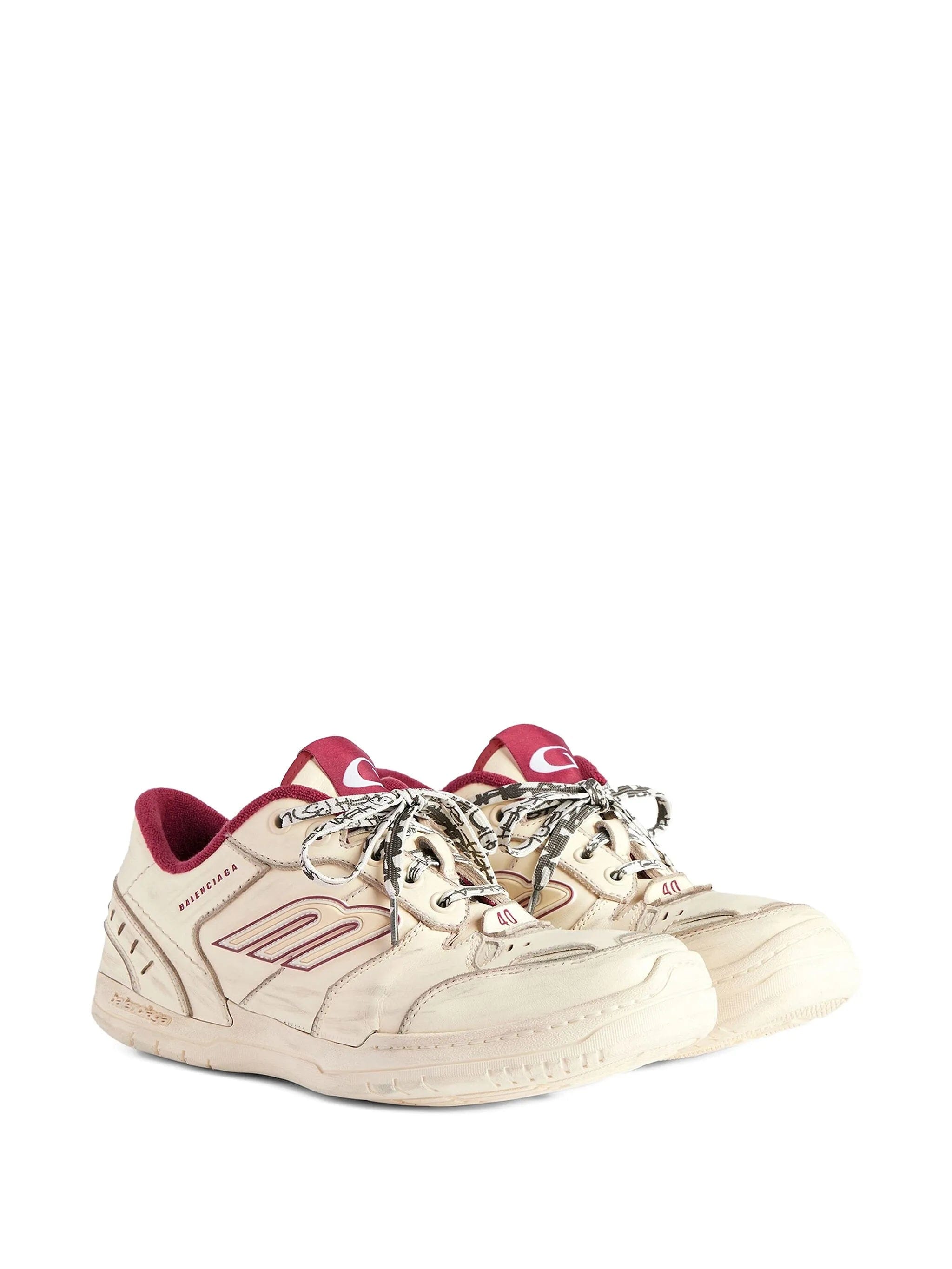 Balenciaga Hamptons Medium Worn - Out lace - up sneakers