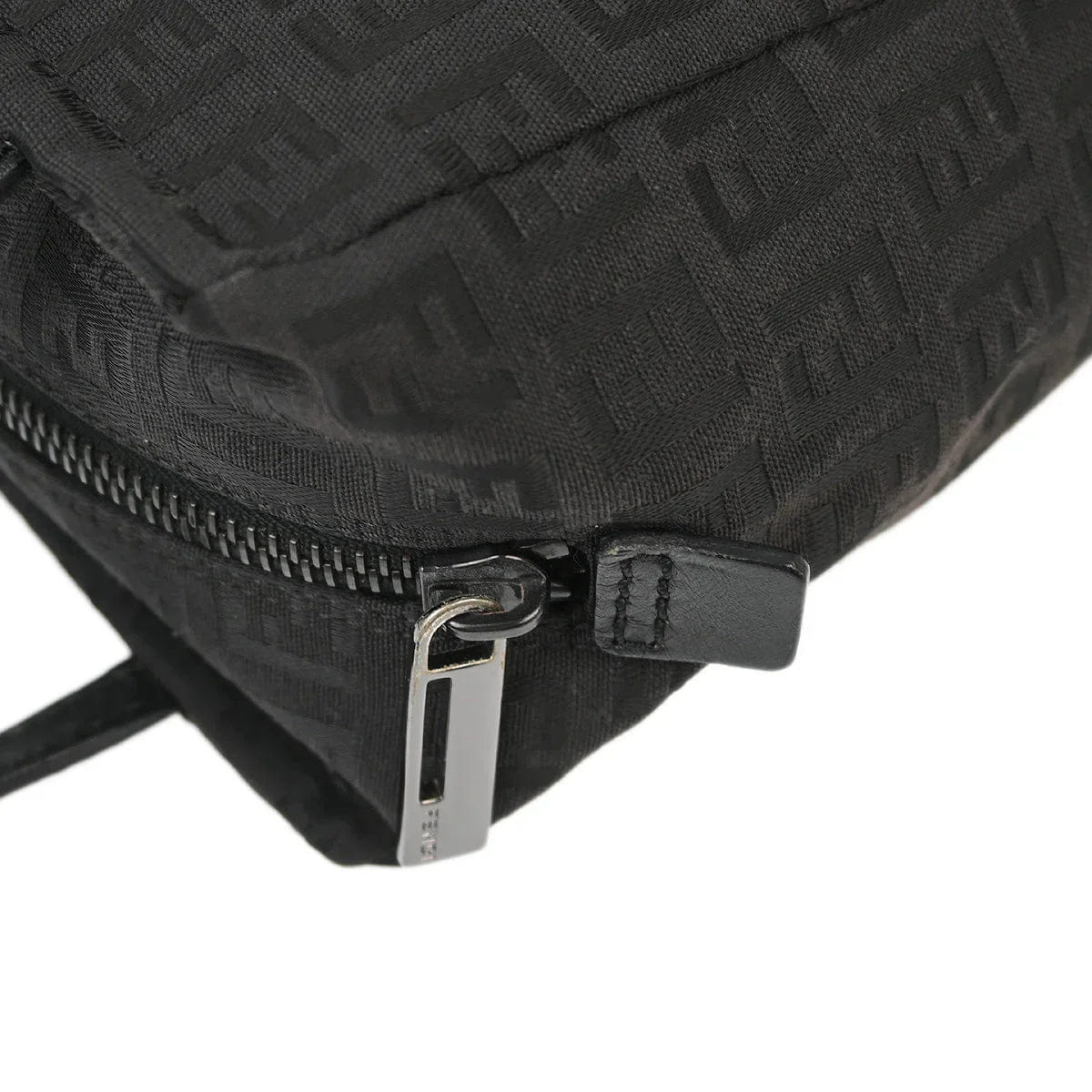 Fendi 2003 Black Zucchino Handbag