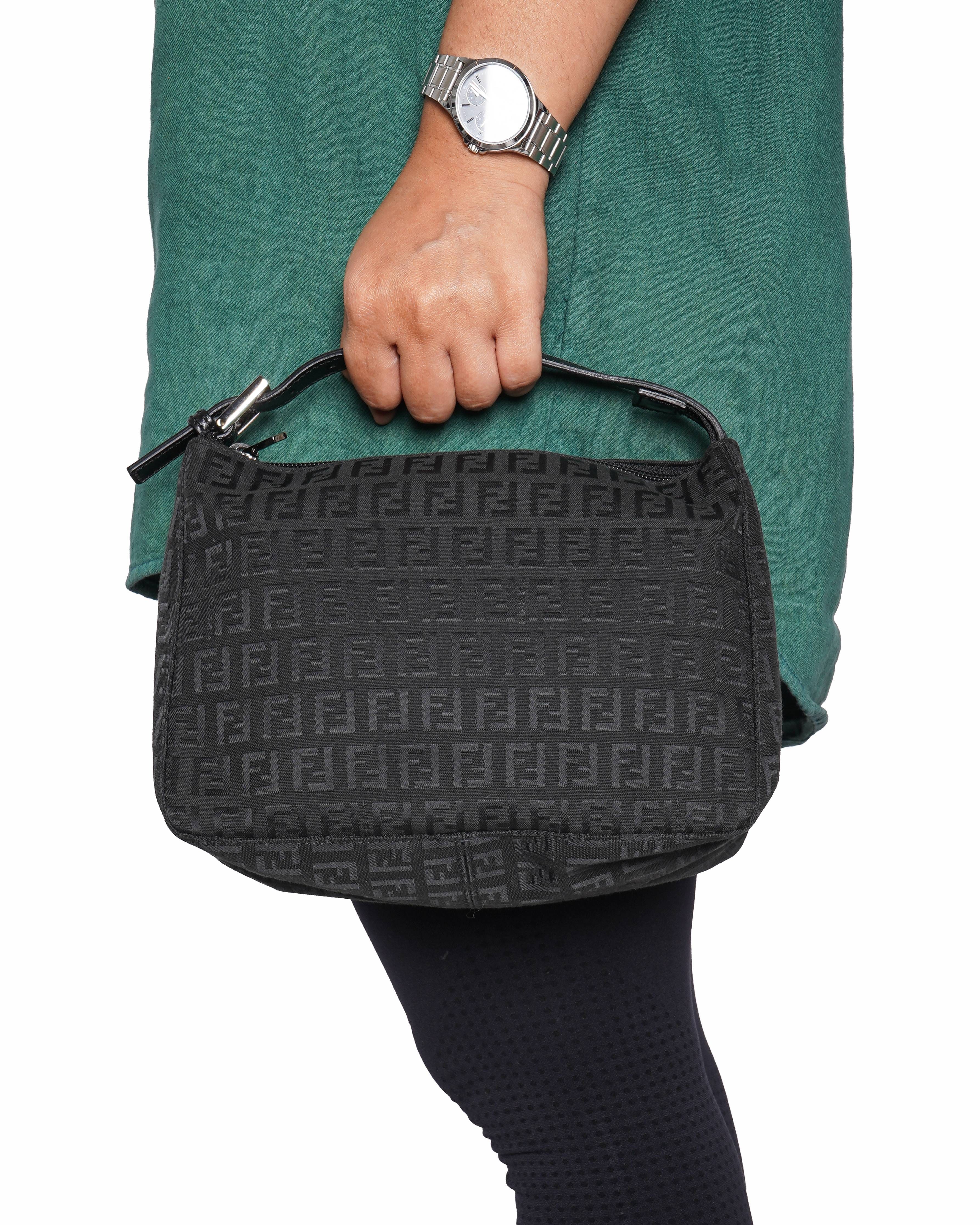 Fendi Zucchino Canvas HandBag