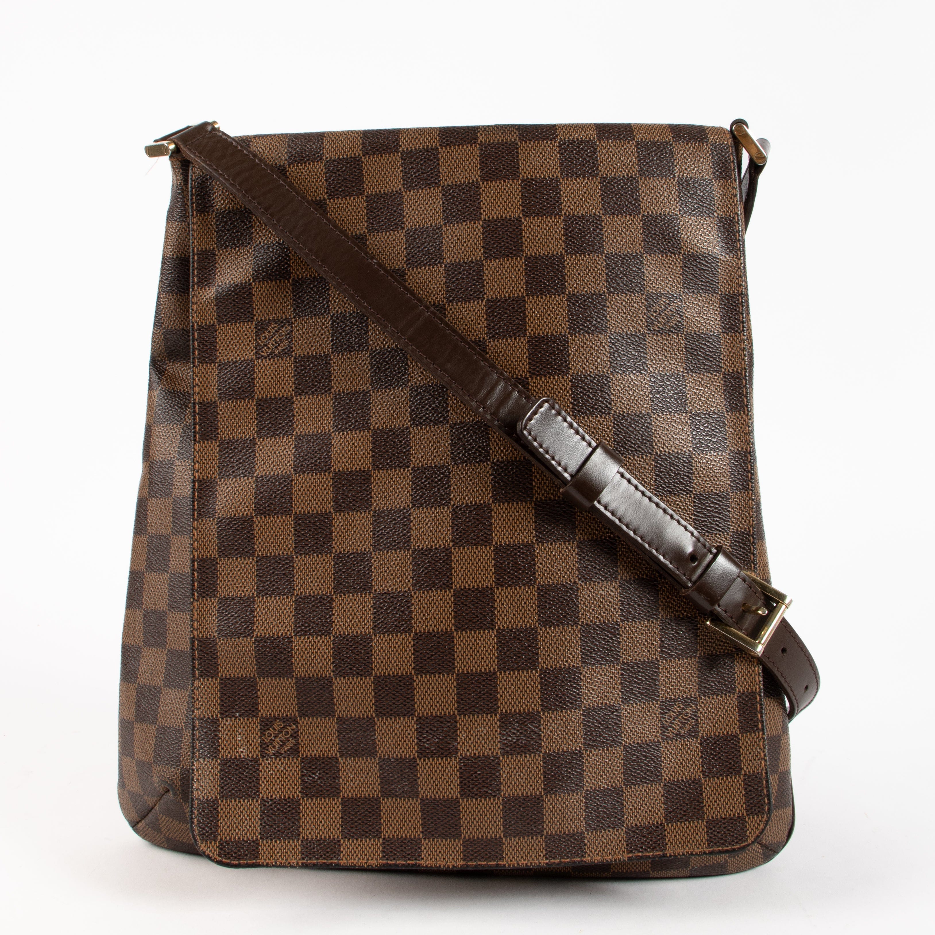 Louis Vuitton Damier Ebene Musette Salsa GM Bag