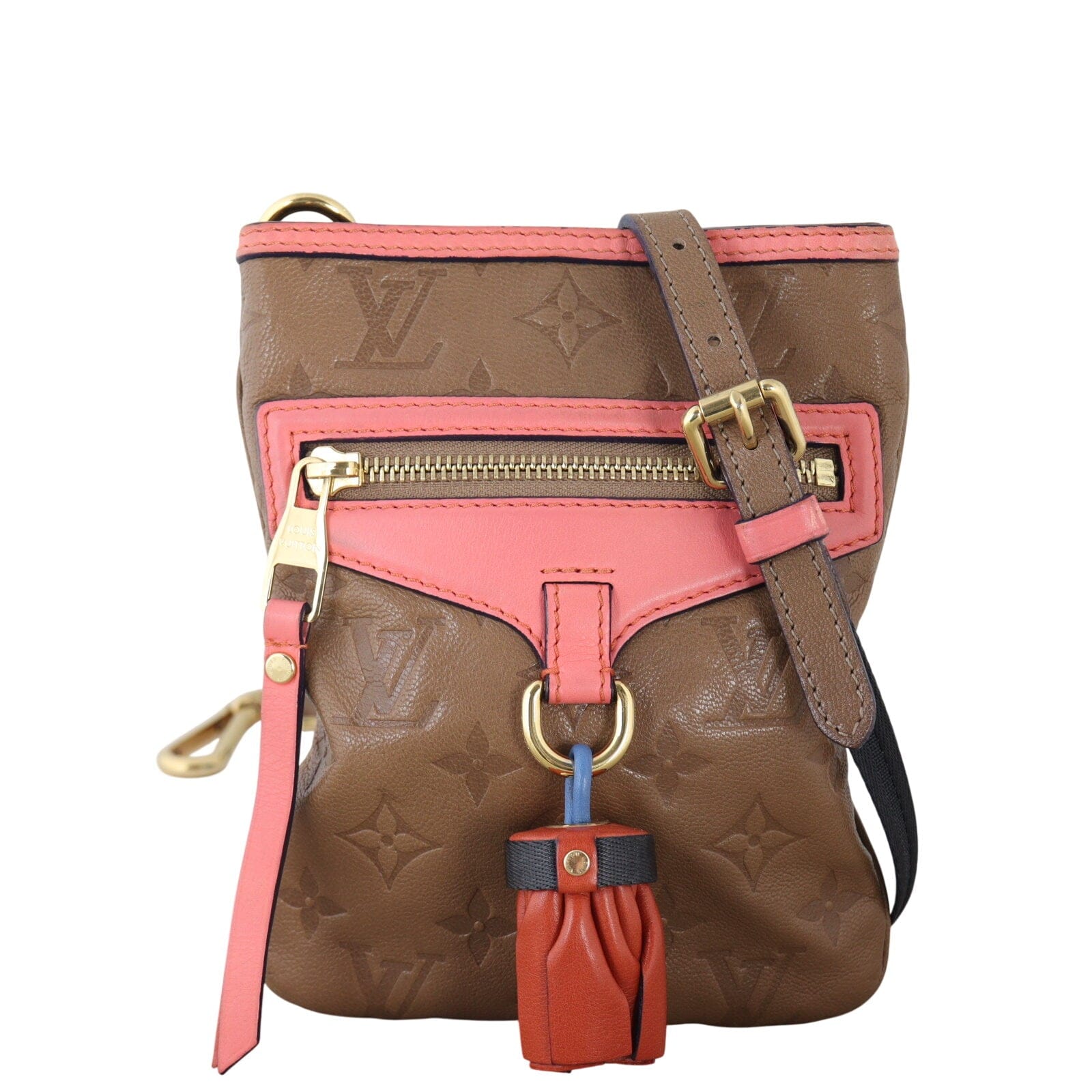 Louis Vuitton Underground Flat Bag Monogram Embossed