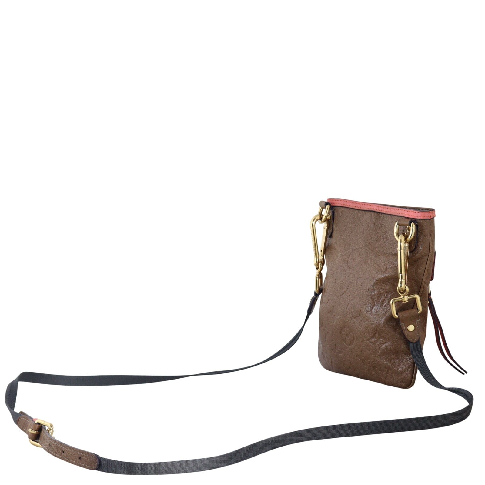 Louis Vuitton Underground Flat Bag Monogram Embossed