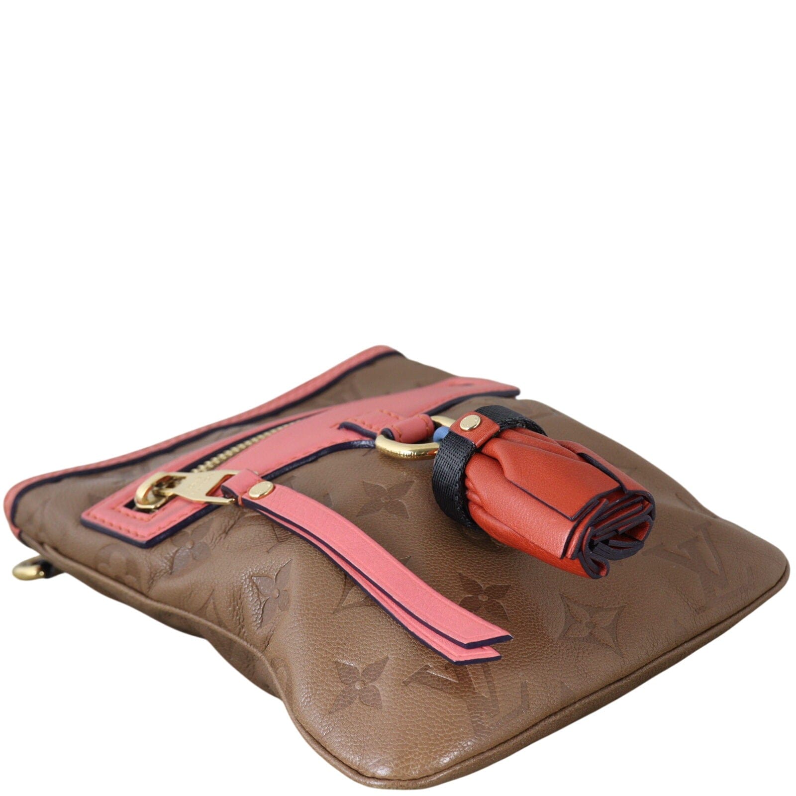 Louis Vuitton Underground Flat Bag Monogram Embossed