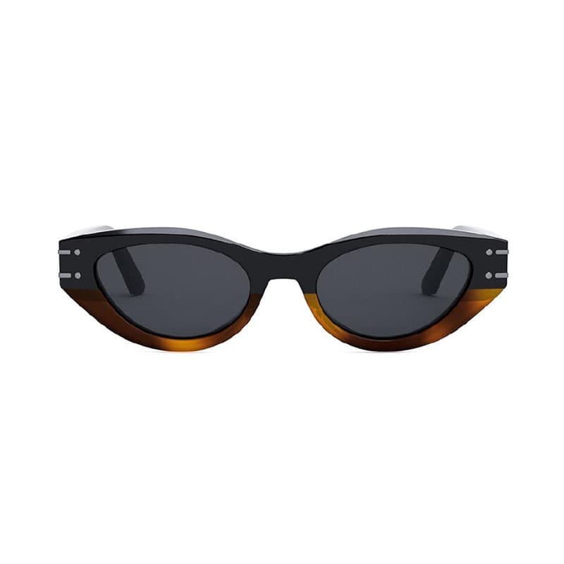 Dior Sunglasses Cat Eye Full Rim, Shiny Dark Havana Frame And Bordeaux Lens Diorsignatureb5I25D0