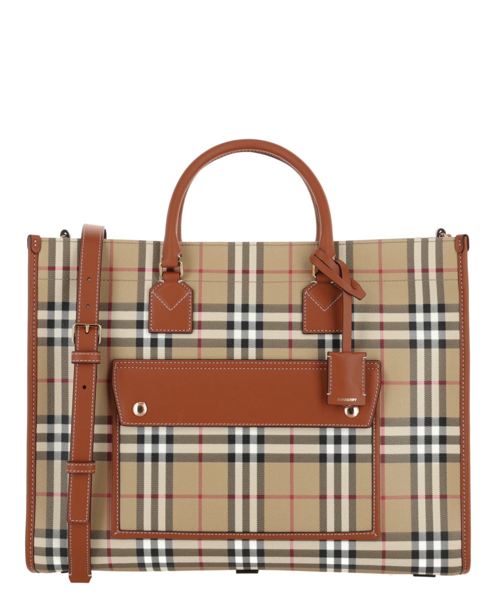 Burberry Womens Medium Freya Tote