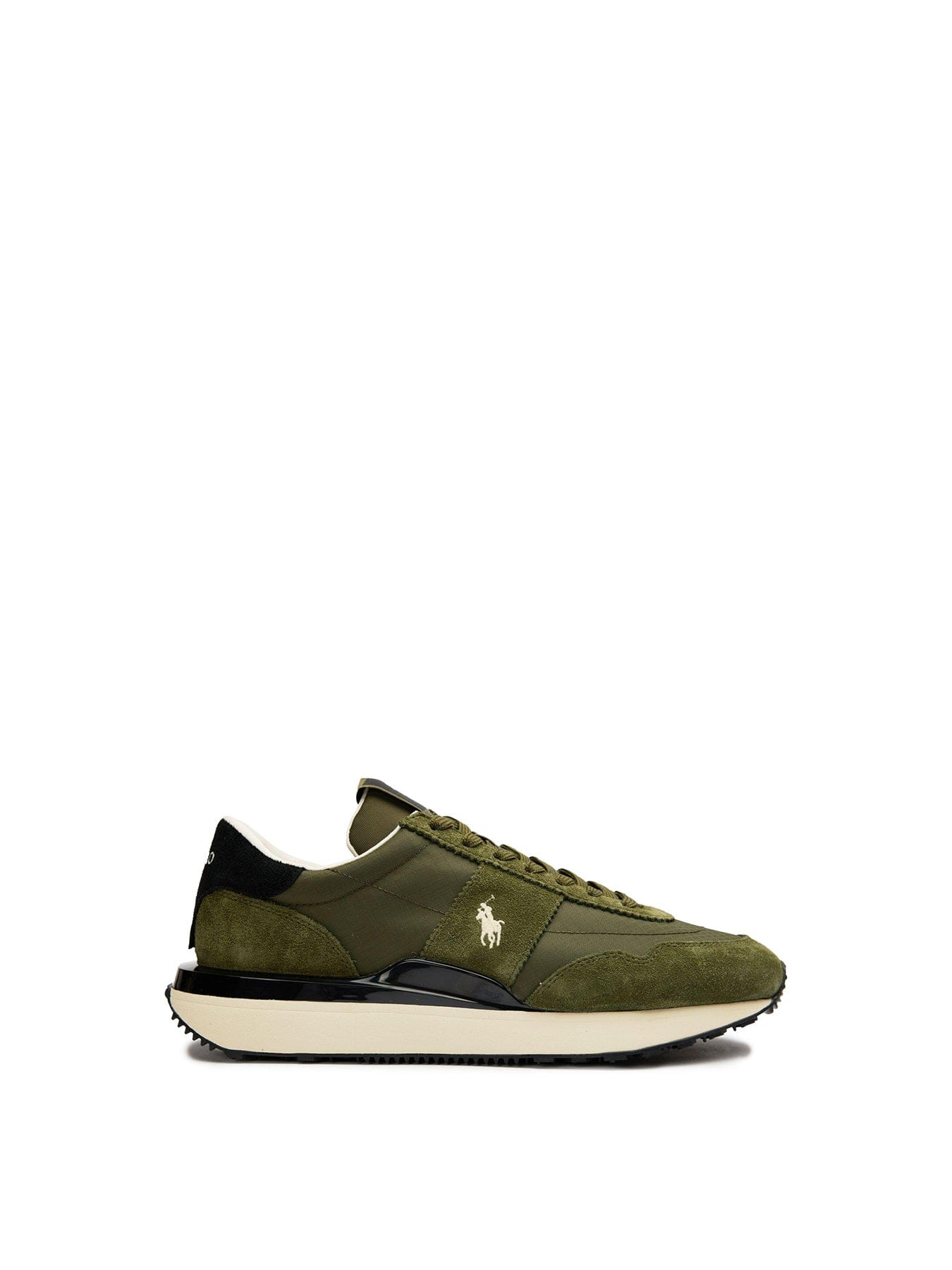 Polo Ralph Lauren Train 89 Suede Trainers Green
