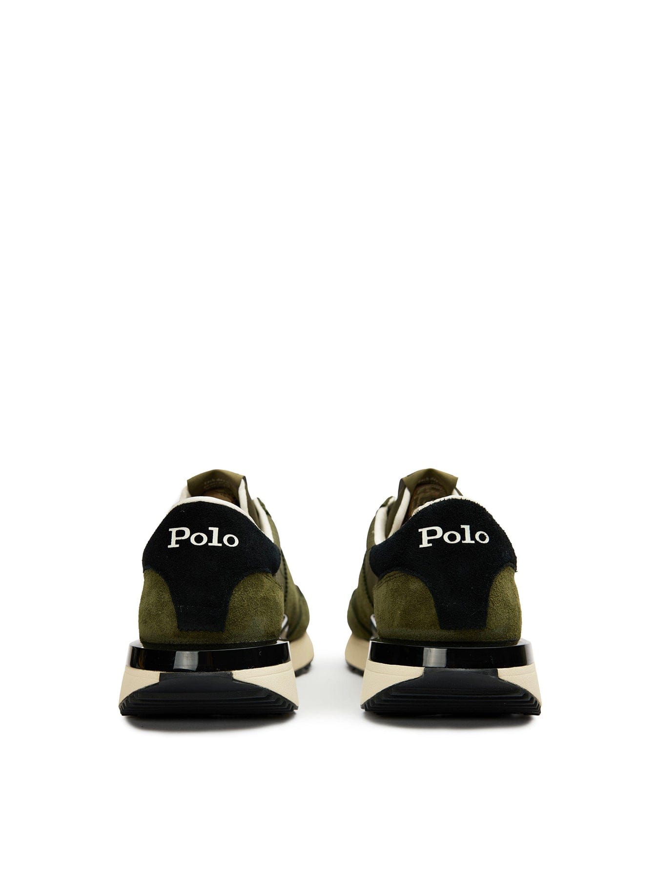 Polo Ralph Lauren Train 89 Suede Trainers Green