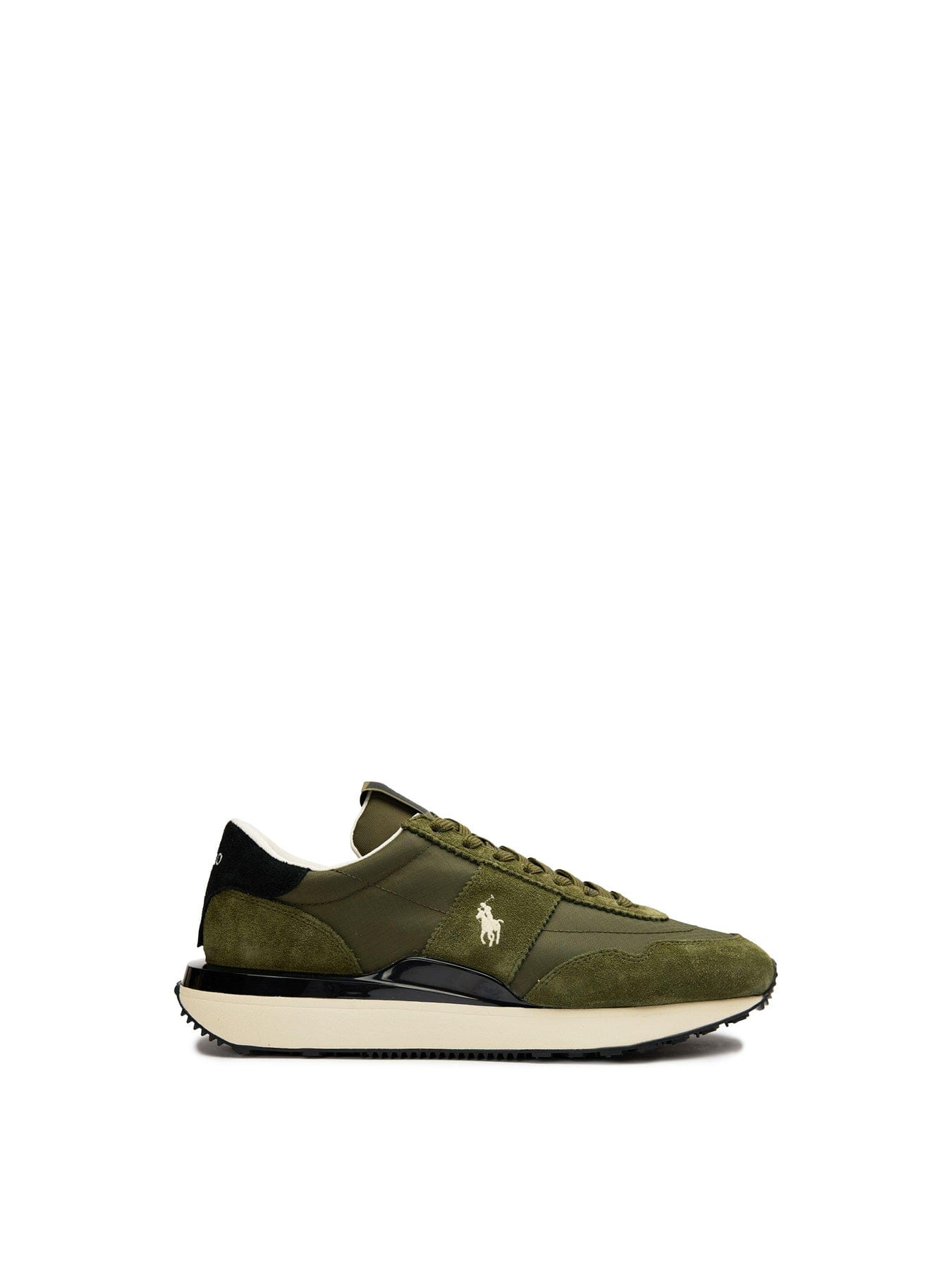 Polo Ralph Lauren Train 89 Leather Trainers Green