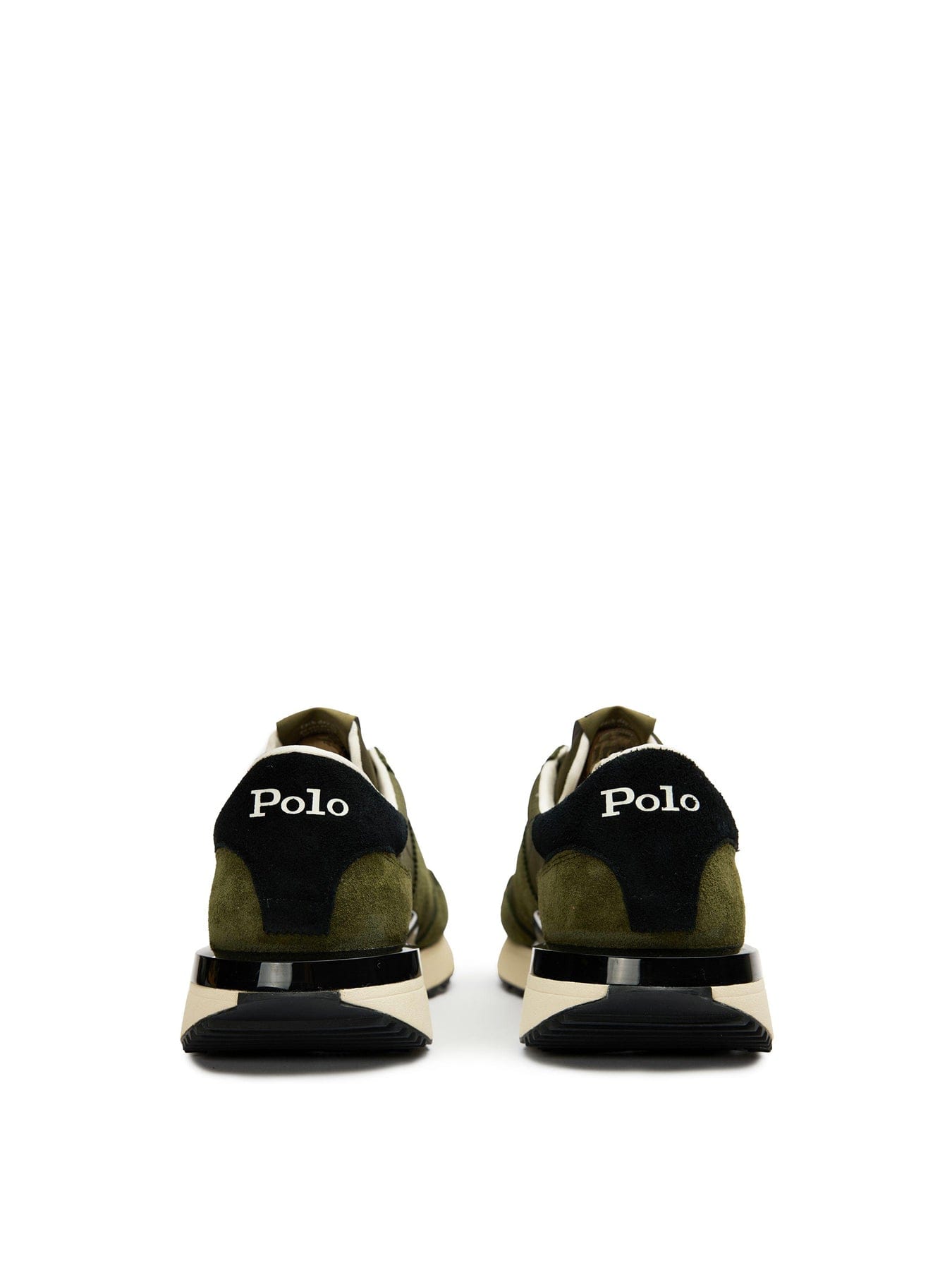 Polo Ralph Lauren Train 89 Leather Trainers Green