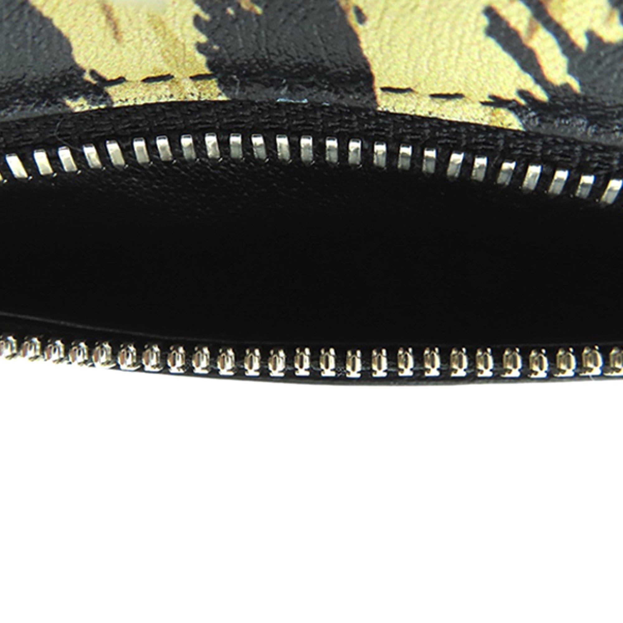 Balenciaga Leopard Printed Calfskin Continental Wallet on Chain