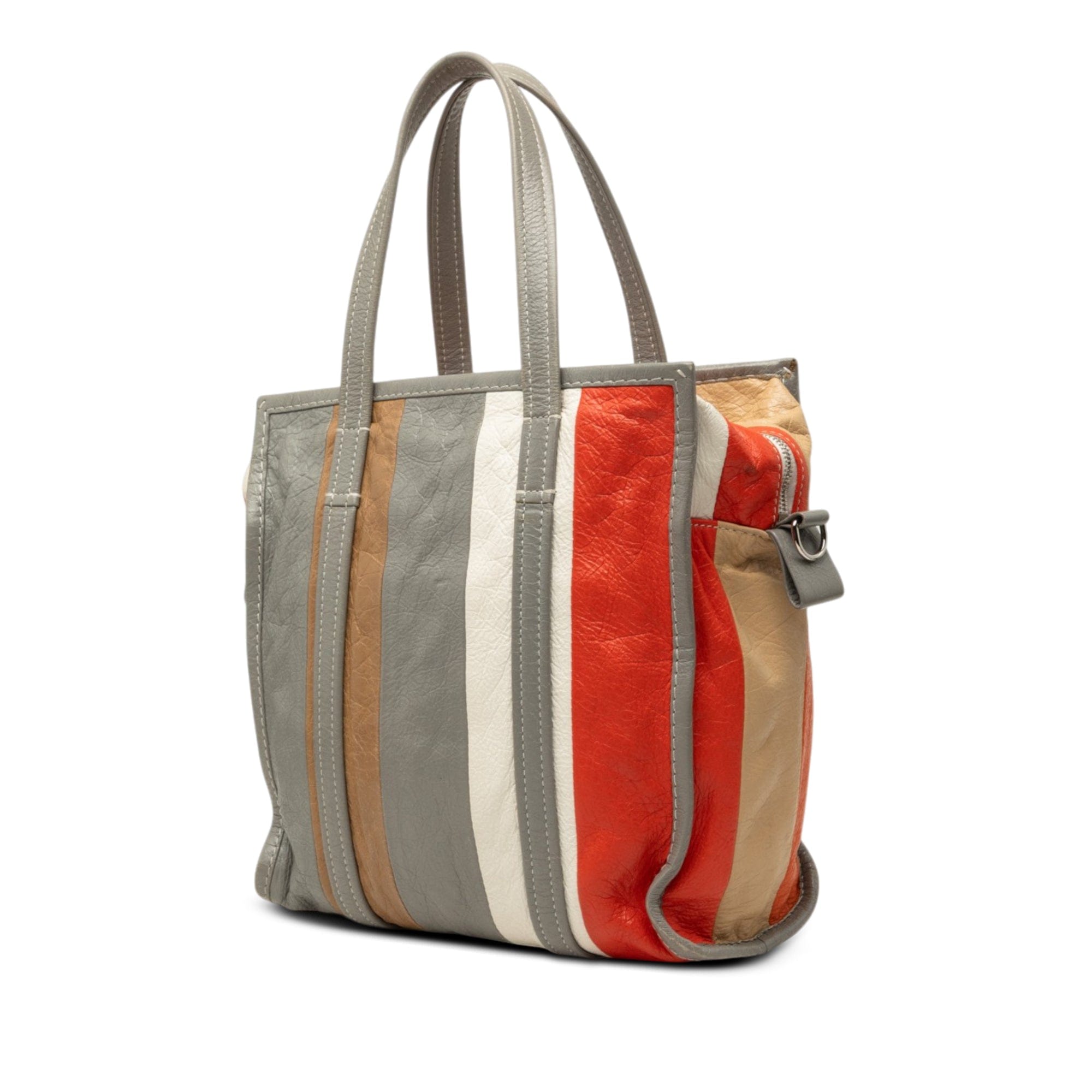 Balenciaga Lambskin Bazar Shopper Satchel S