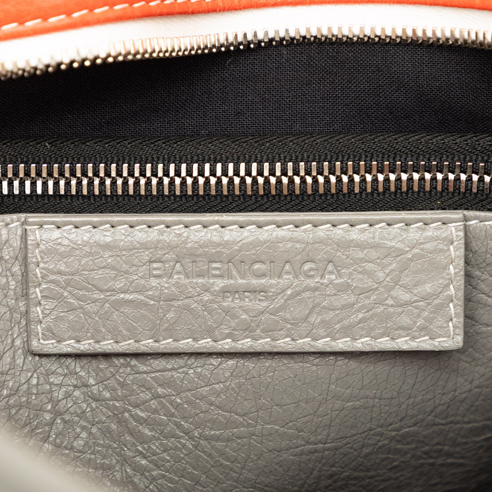 Balenciaga Lambskin Bazar Shopper Satchel S
