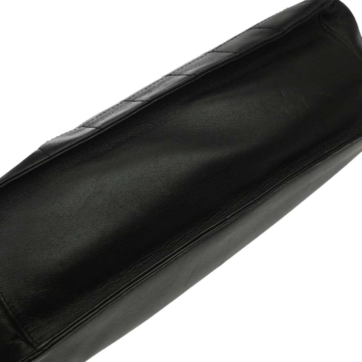 Chanel 2005 - 2006 Black Lambskin Choco Bar Tote Handbag