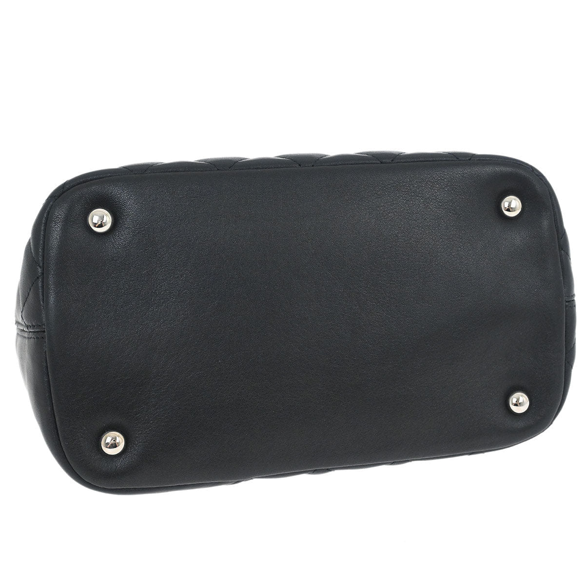 Chanel 2010 - 2011 Black Calfskin Cambon Ligne Tote Handbag