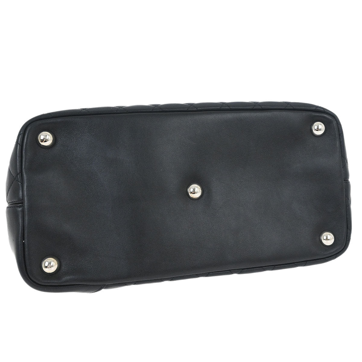 Chanel 2005 - 2006 Black Calfskin Cambon Ligne Tote Handbag