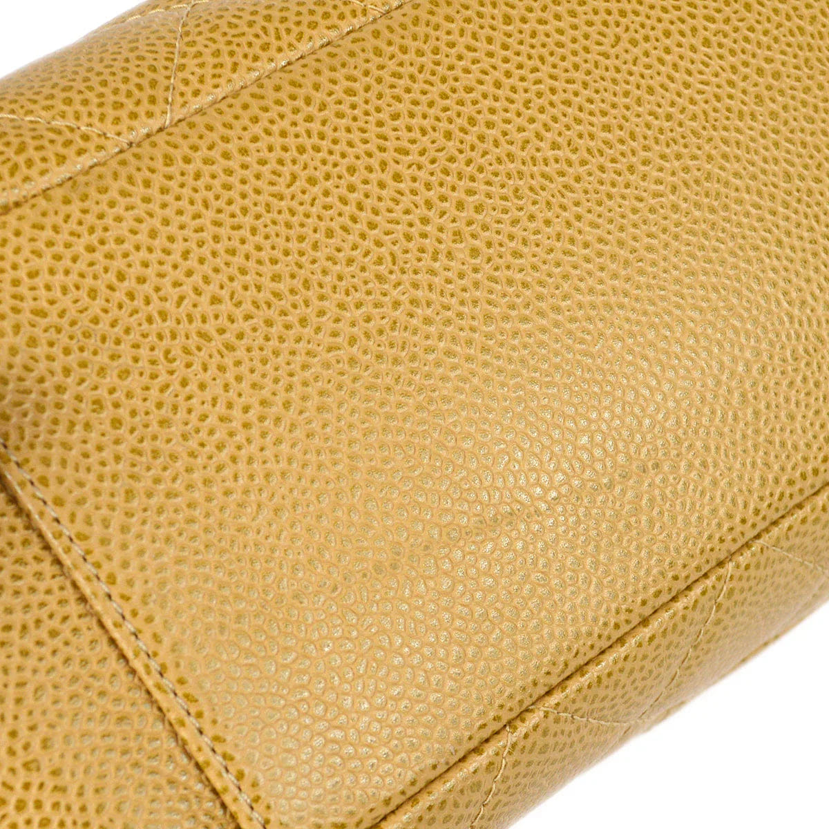 Chanel 2003 - 2004 Petite Shopping Tote PST Beige Caviar