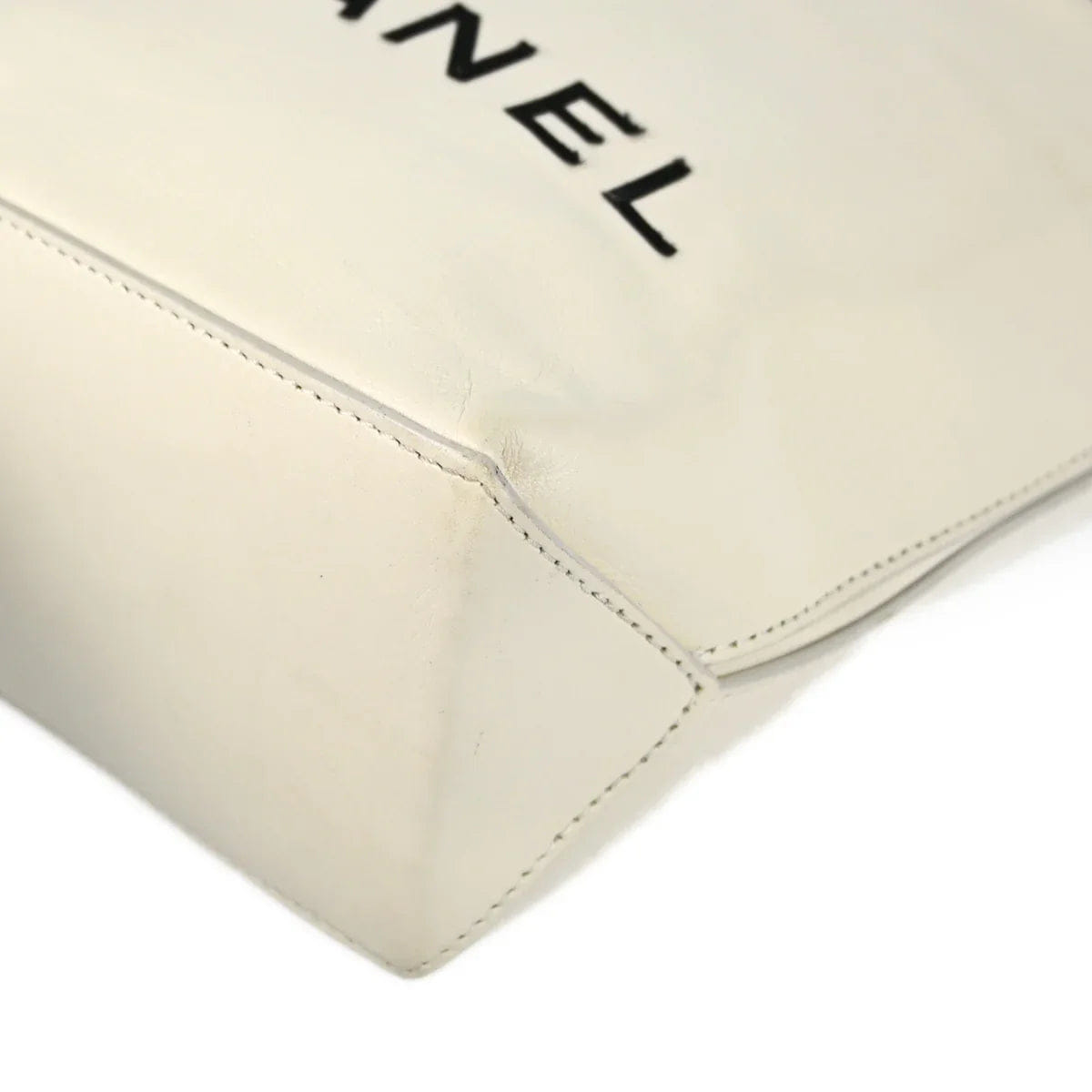 Chanel 2008 - 2009 White Calfskin Essential Tote Bag