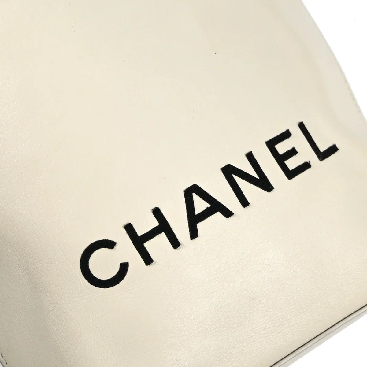 Chanel 2008 - 2009 White Calfskin Essential Tote Bag