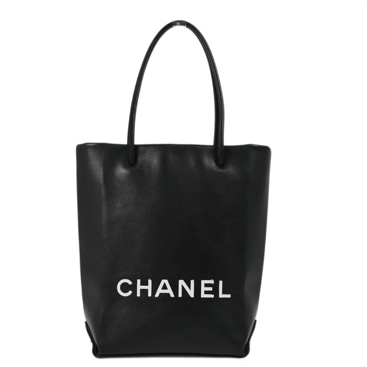 Chanel 2008 - 2009 Black Calfskin Essential Tote Bag