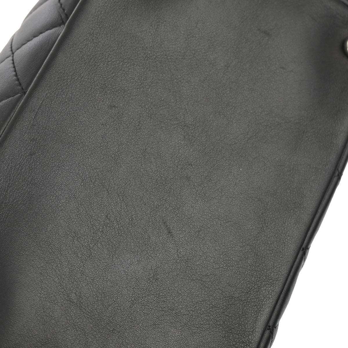 Chanel 2008 - 2009 Black Calfskin Cambon Ligne Tote Handbag