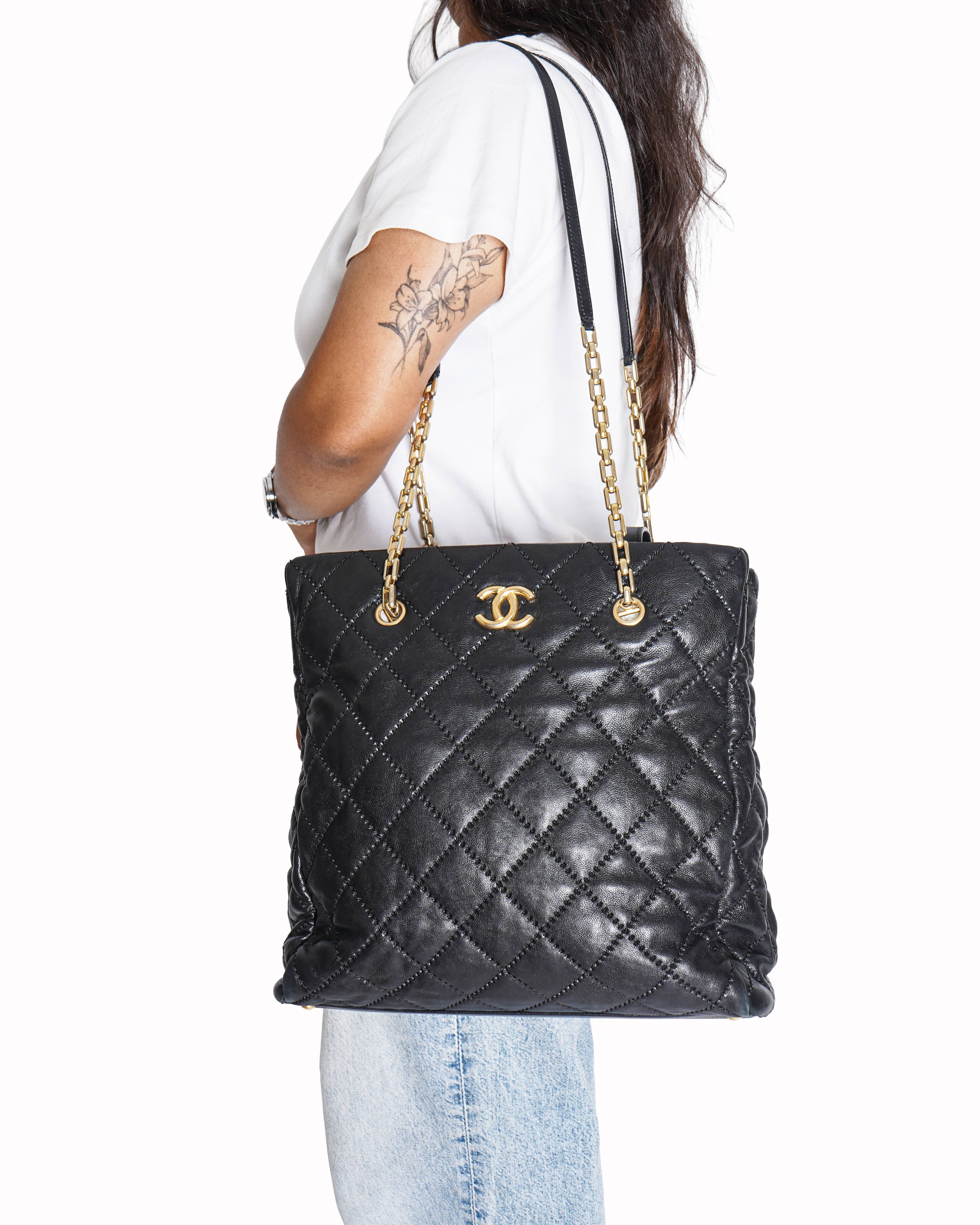 Chanel Classic Shopping Tote Bag