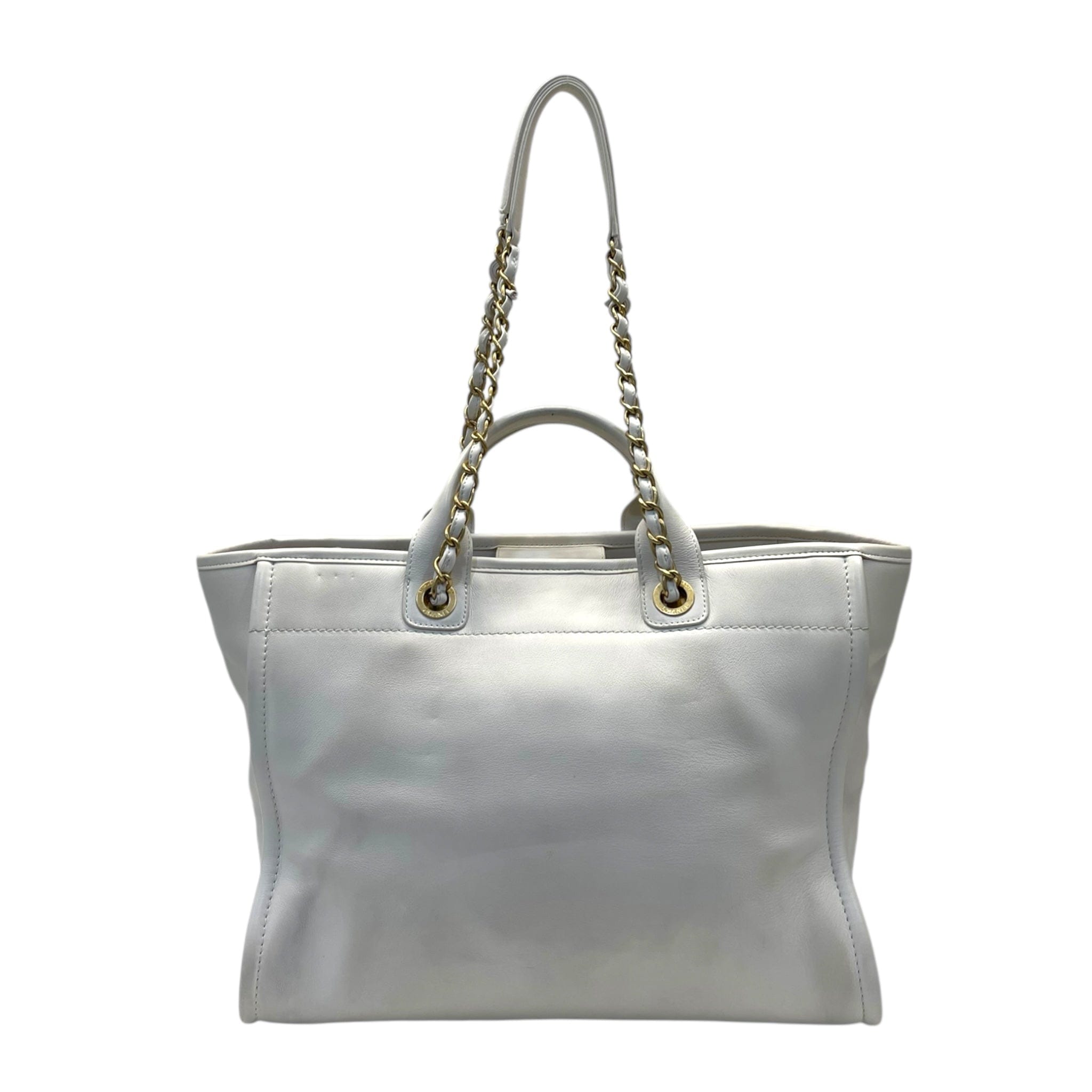 Chanel Deauville 2022 Enamel Medium Tote Bag