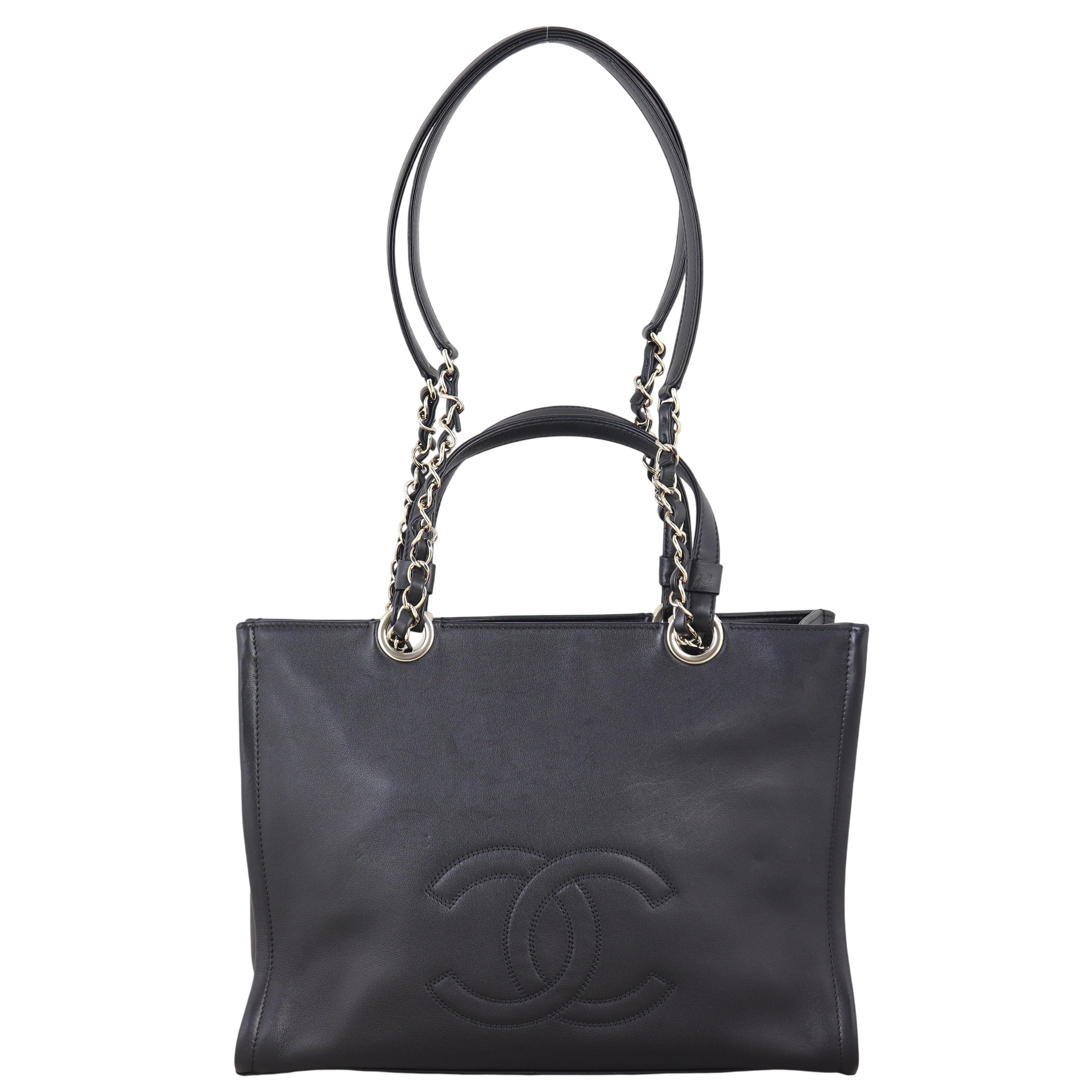 Chanel CC Zip Shopping Tote