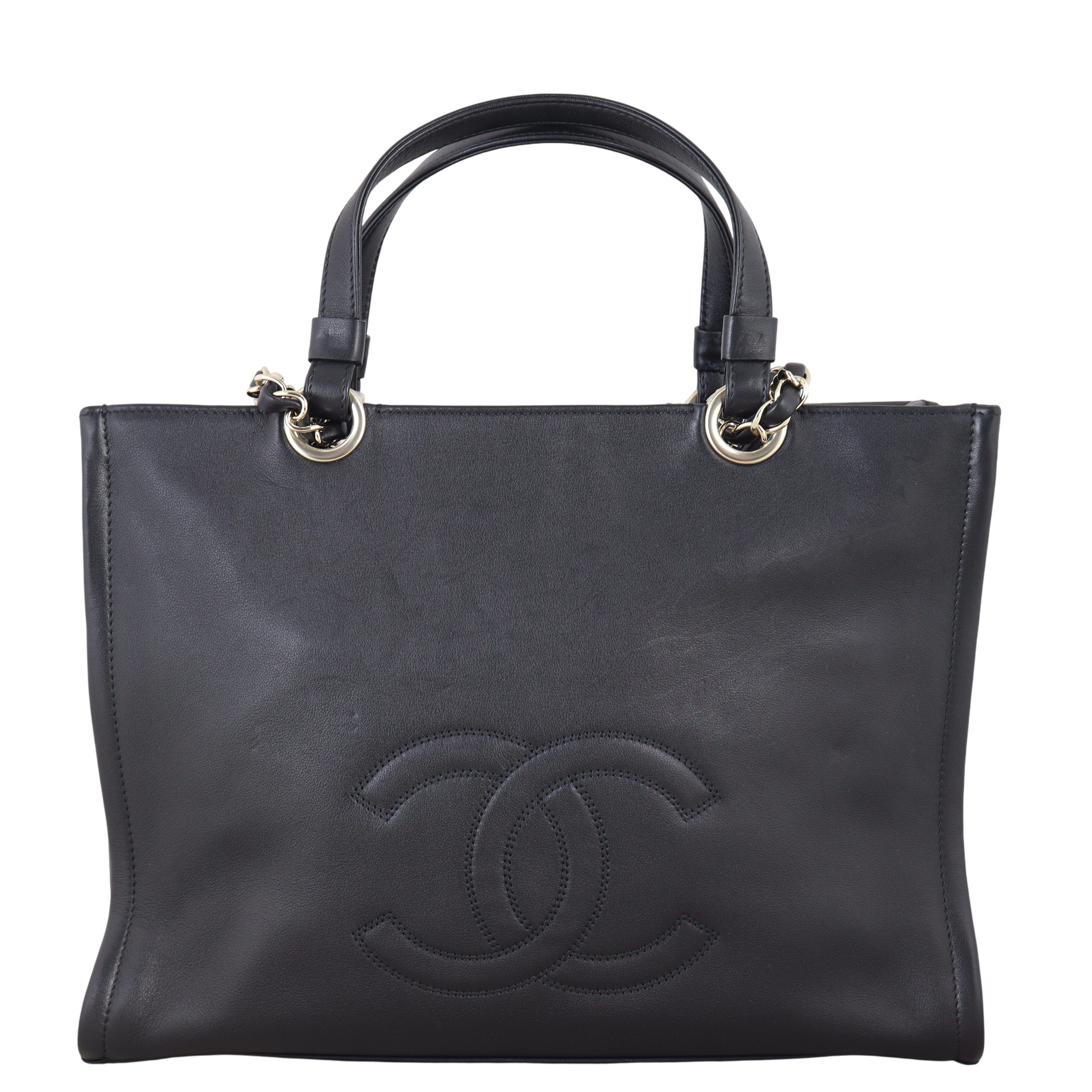 Chanel CC Zip Shopping Tote