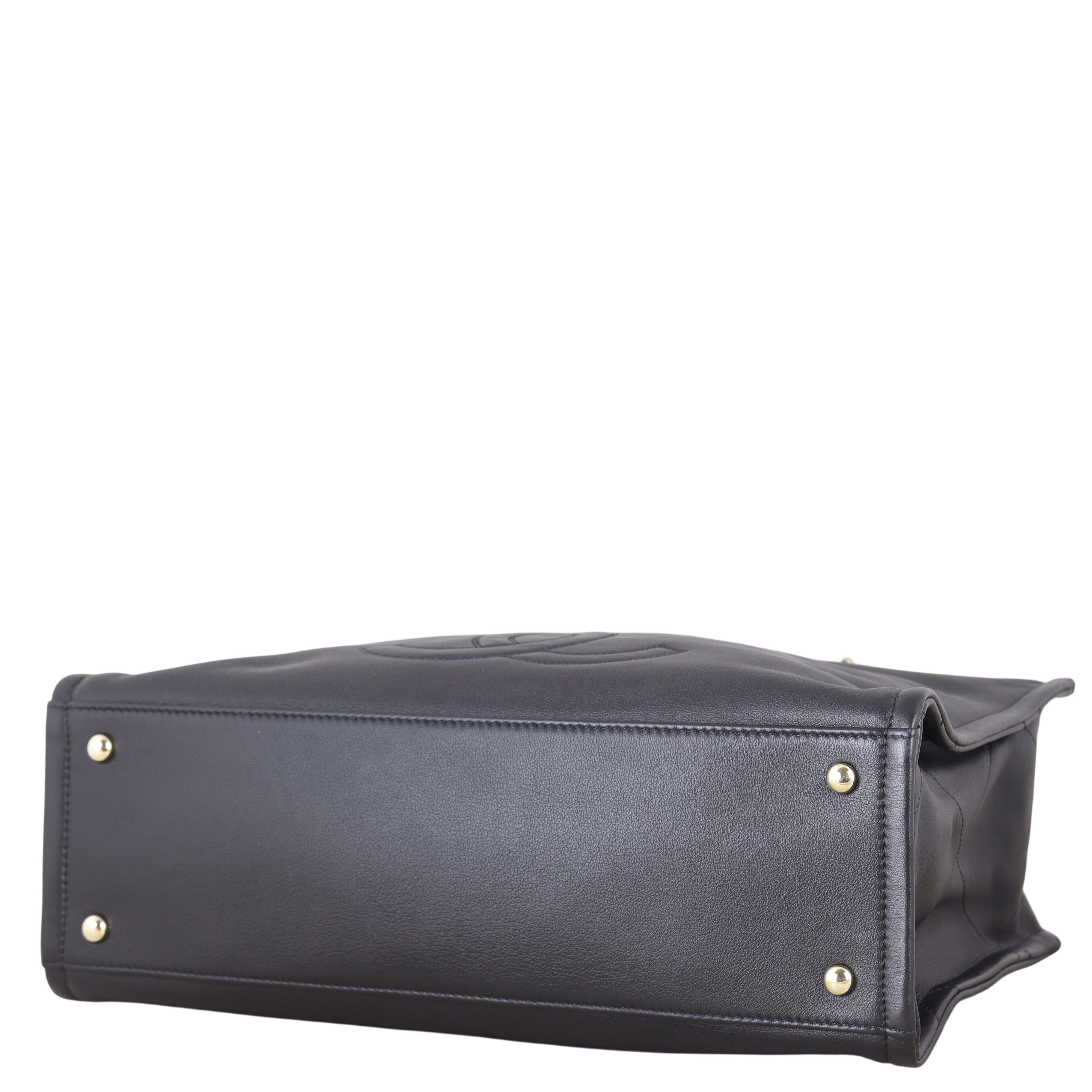 Chanel CC Zip Shopping Tote