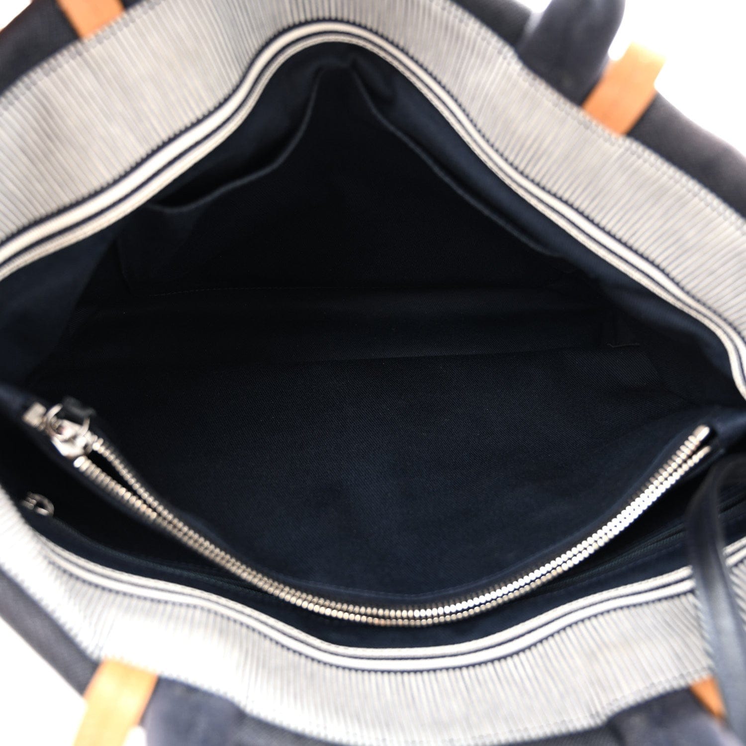 Chanel Denim Shopping Tote Blue