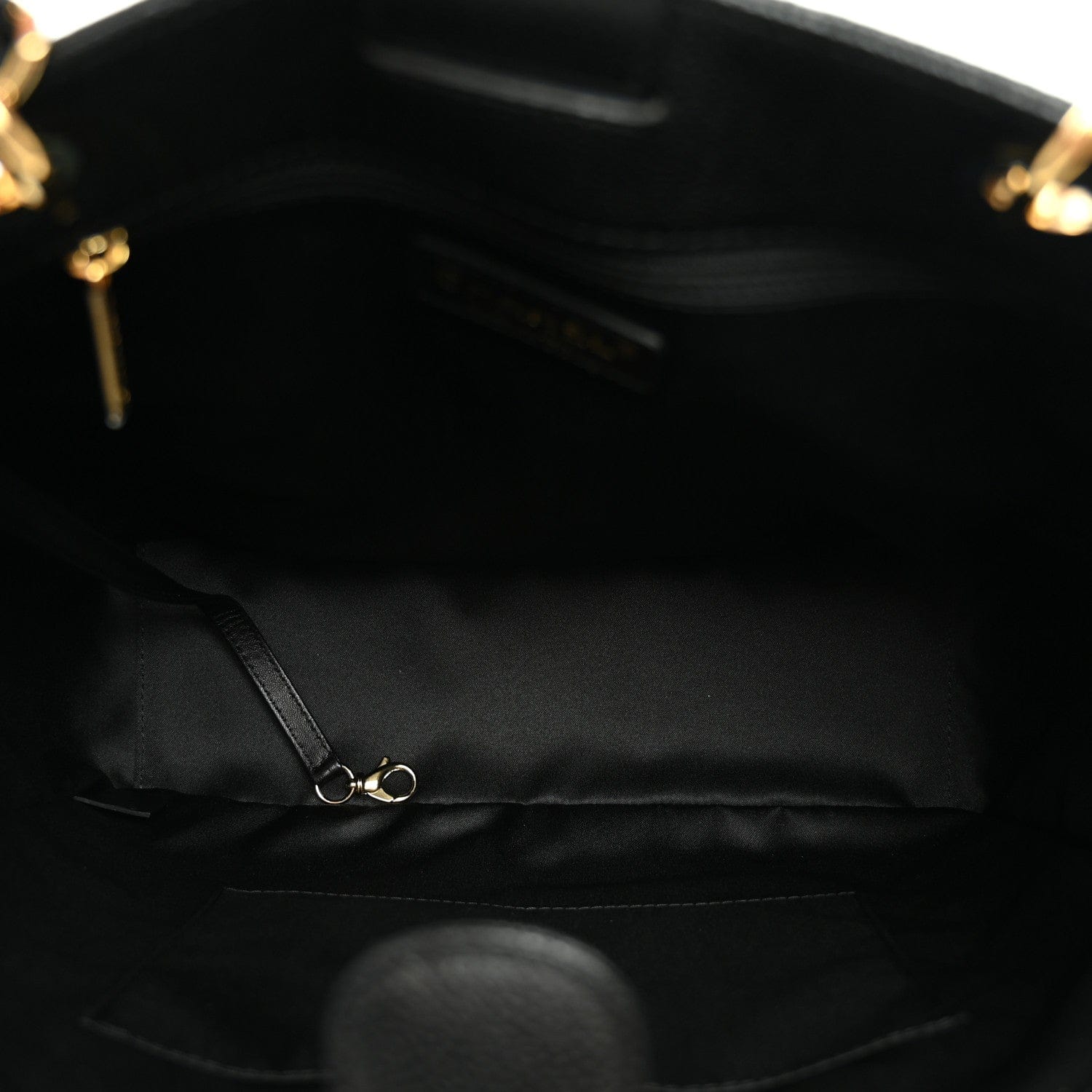Chanel Caviar Quilted Vertical Grand Shopping Tote GST Black