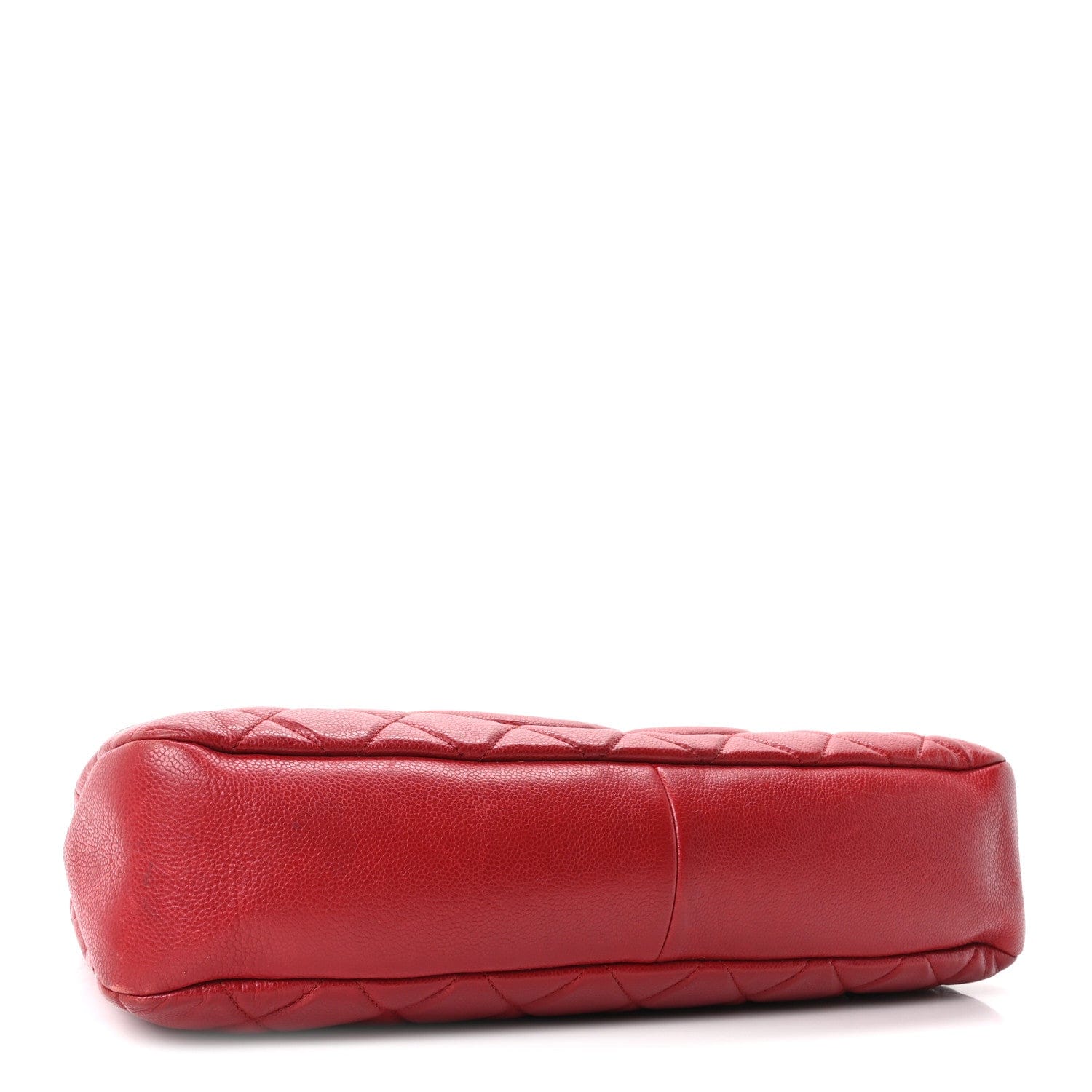 Chanel Caviar Quilted Timeless CC Soft Tote Red Red