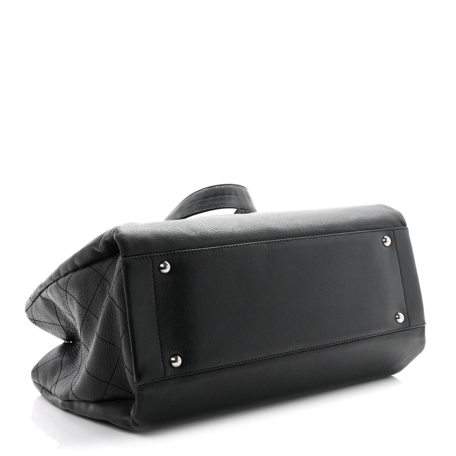 Chanel Caviar Executive Cerf Shopper Tote Black