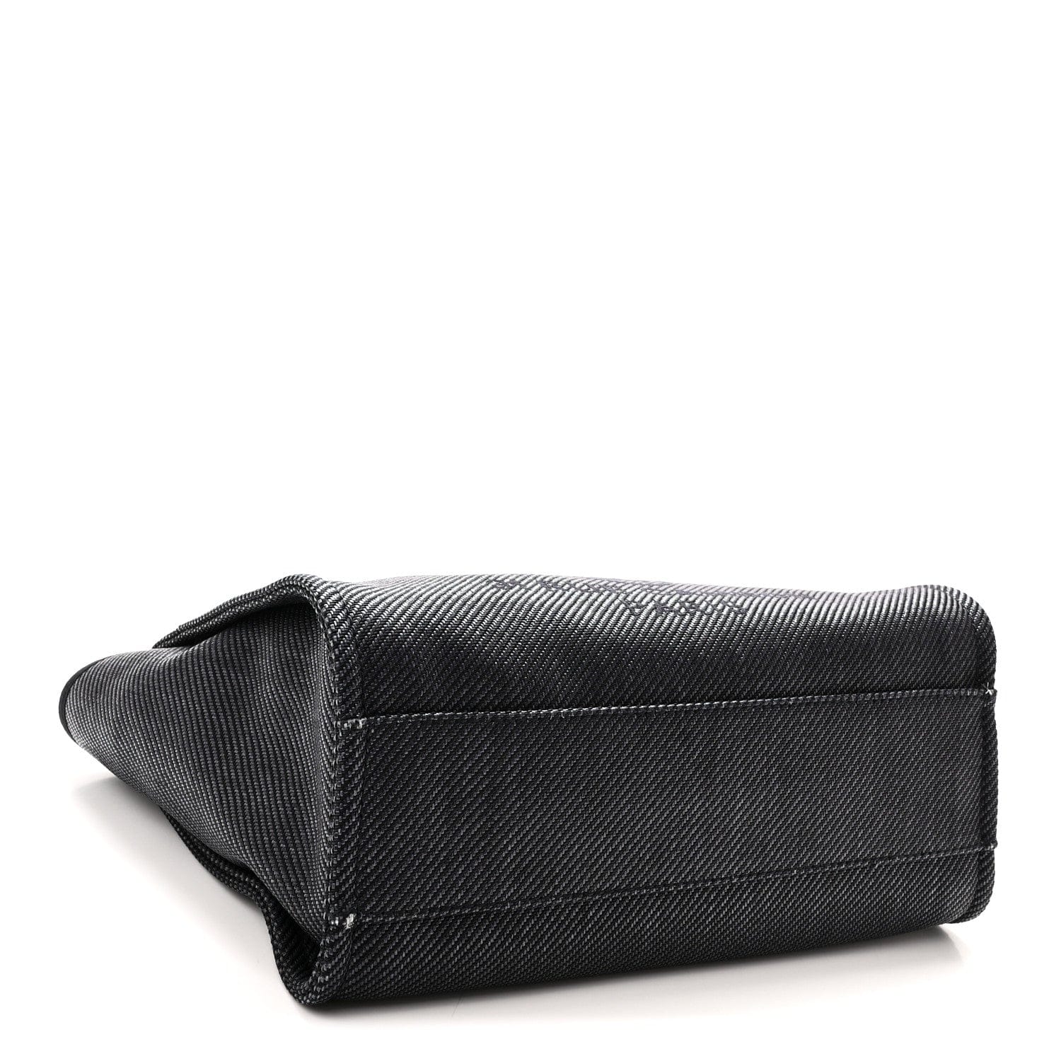 Chanel Mixed Fibers Calfskin Small Deauville Tote Black