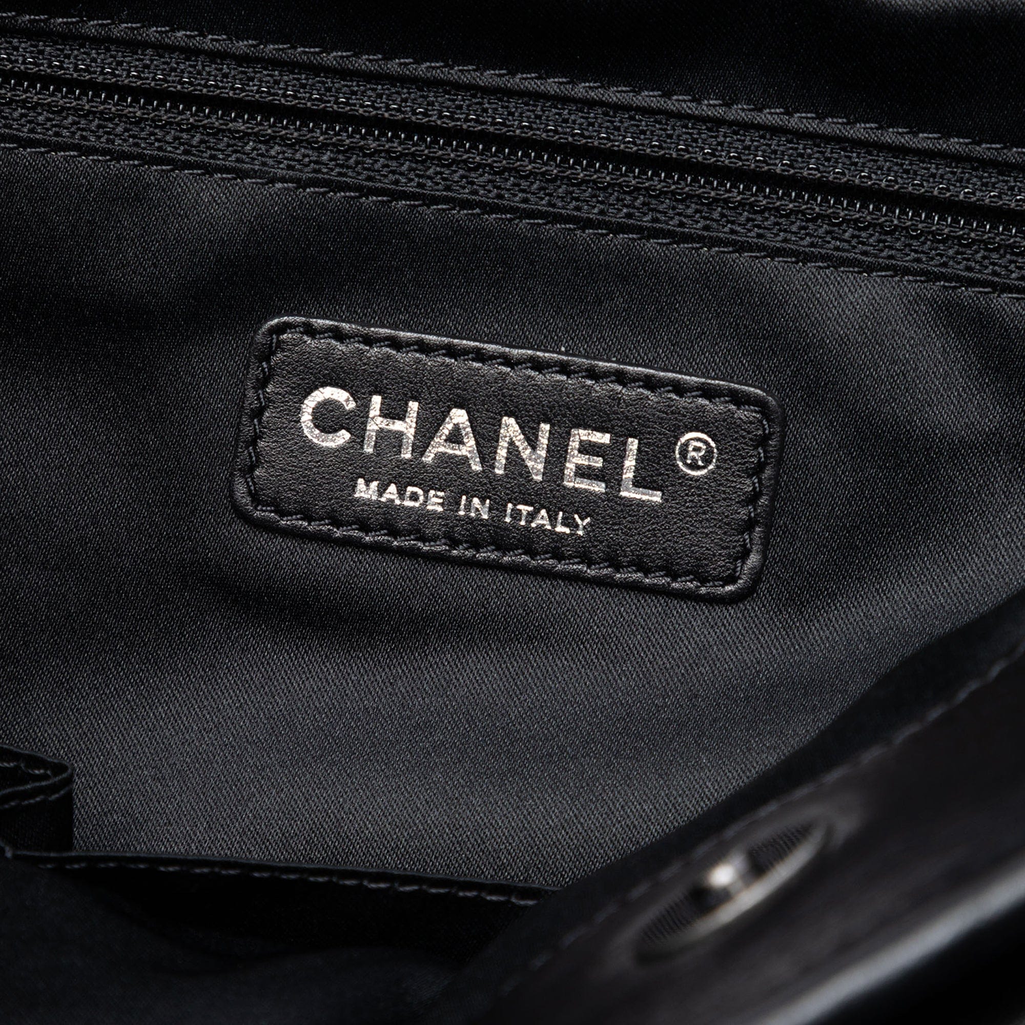 Chanel CC Quilted Lambskin Chain Shopping Tote