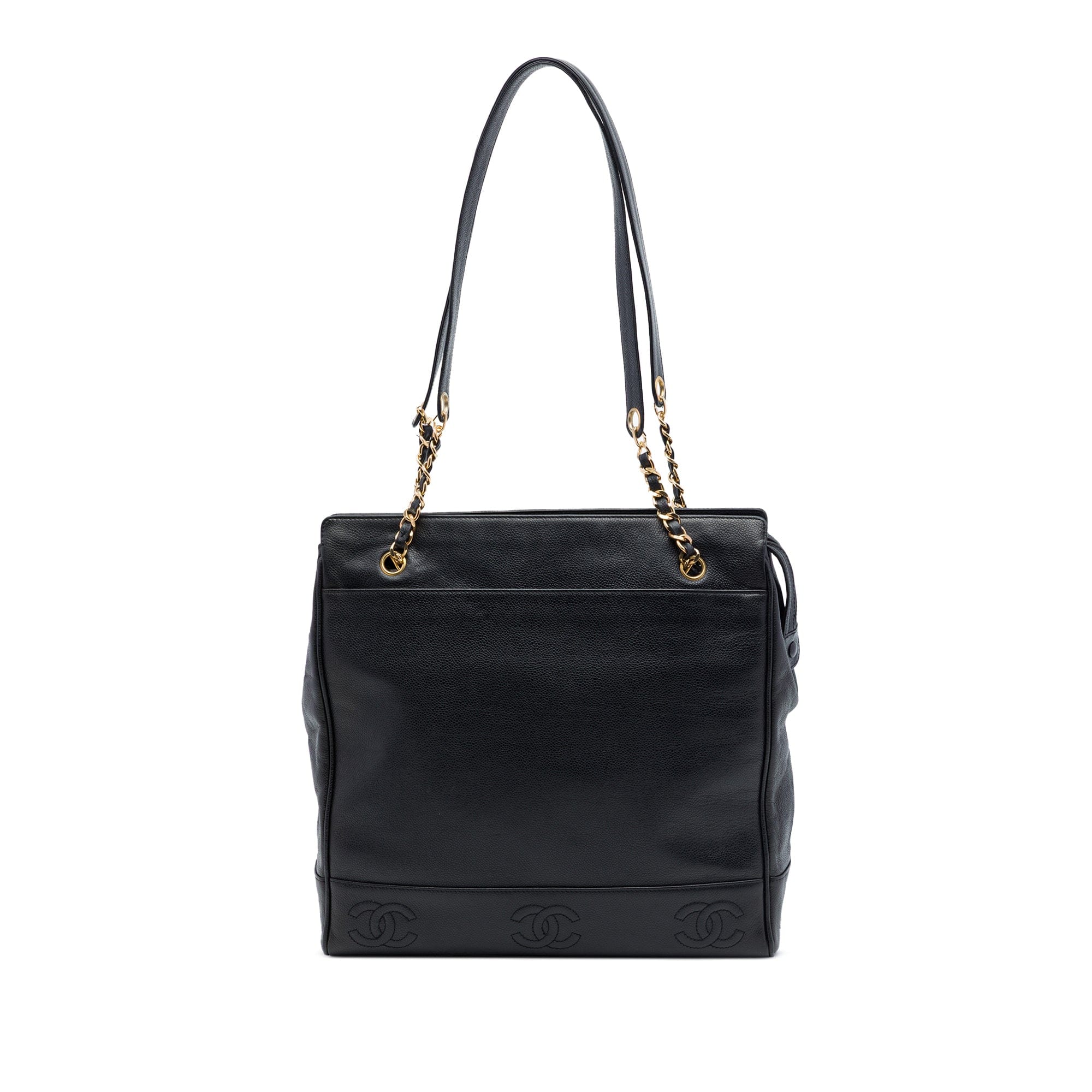 Chanel Triple CC Caviar Tote