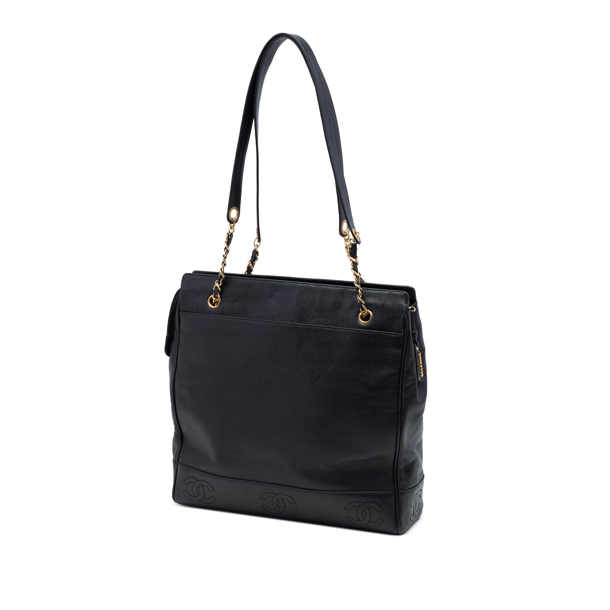 Chanel Triple CC Caviar Tote