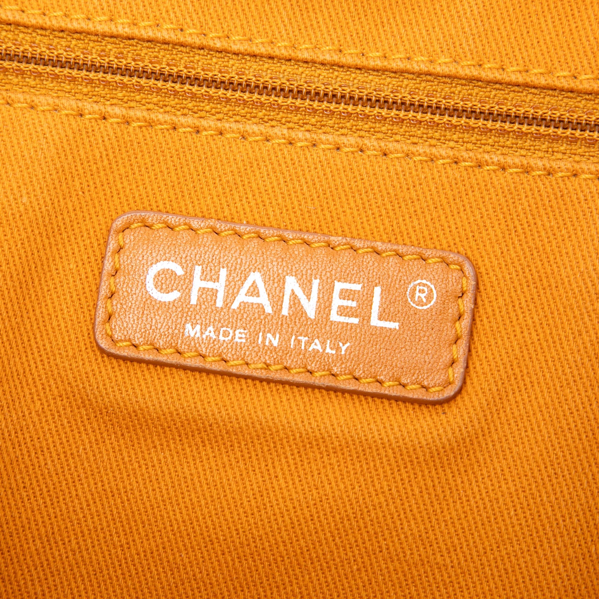 Chanel Small Raffia Deauville Tote