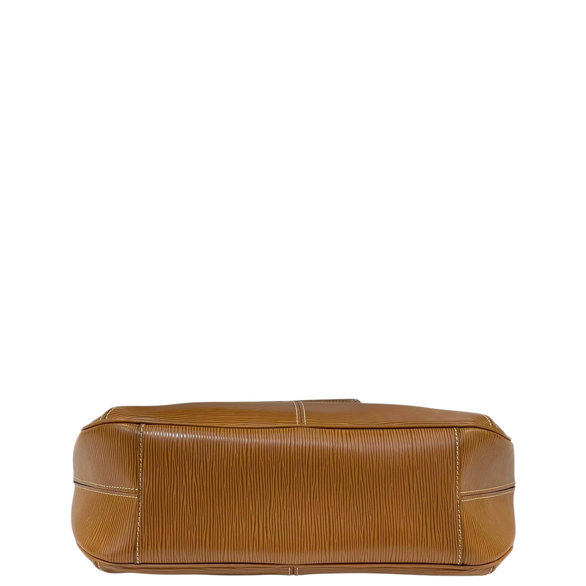 Louis Vuitton Turenne PM Bag Brown Epi Leather