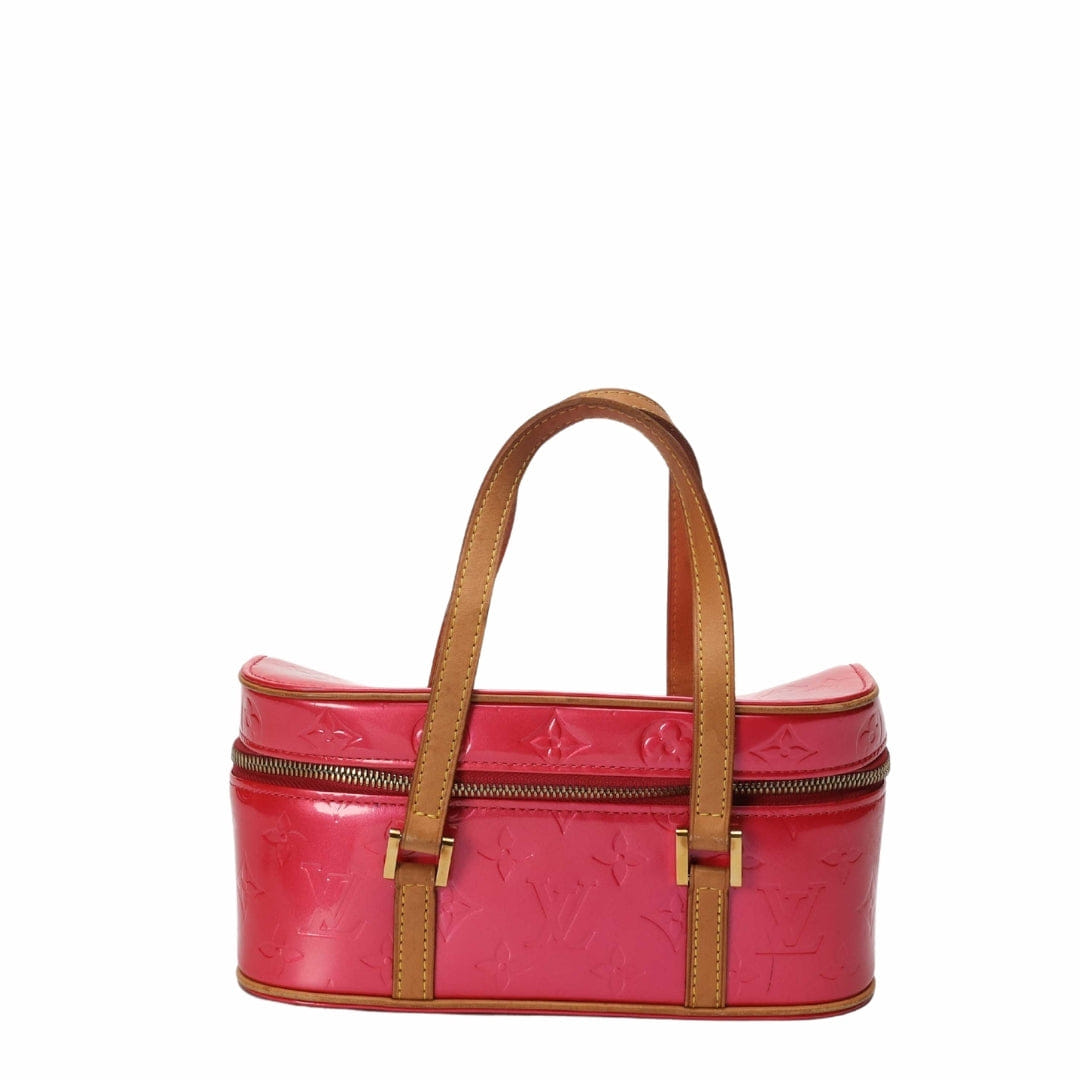 Louis Vuitton Pink Vernis Sullivan Horizontal PM Satchel