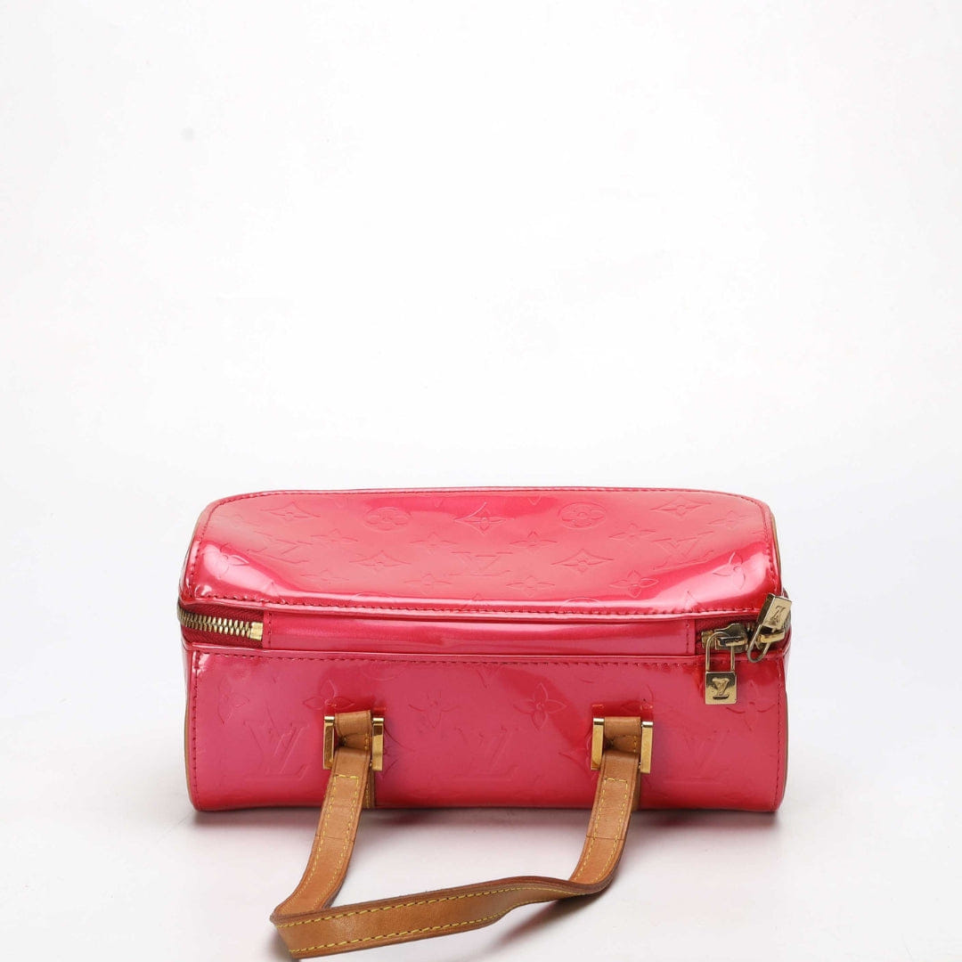 Louis Vuitton Pink Vernis Sullivan Horizontal PM Satchel