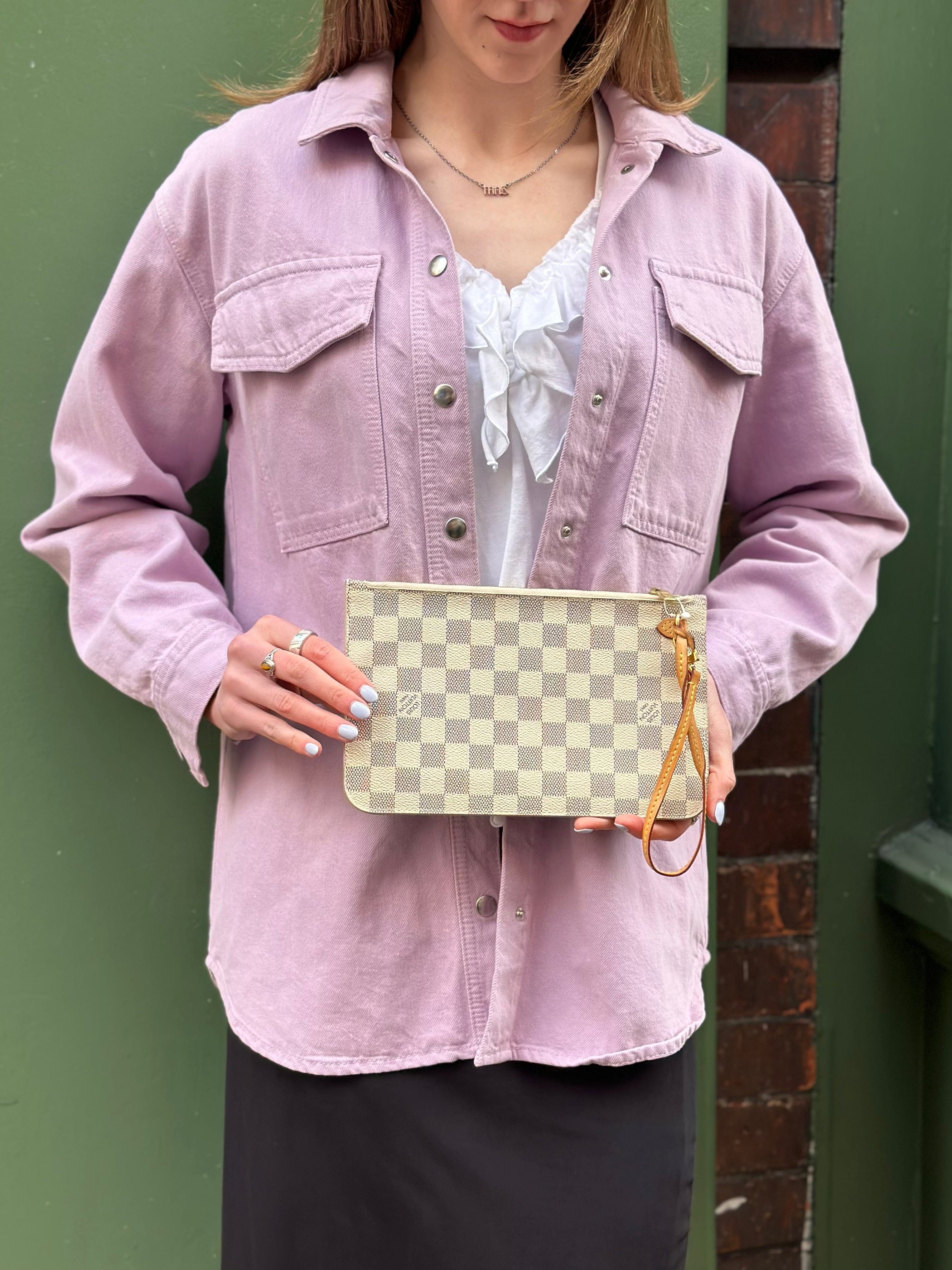 Louis Vuitton Damier Azur Canvas Pochette