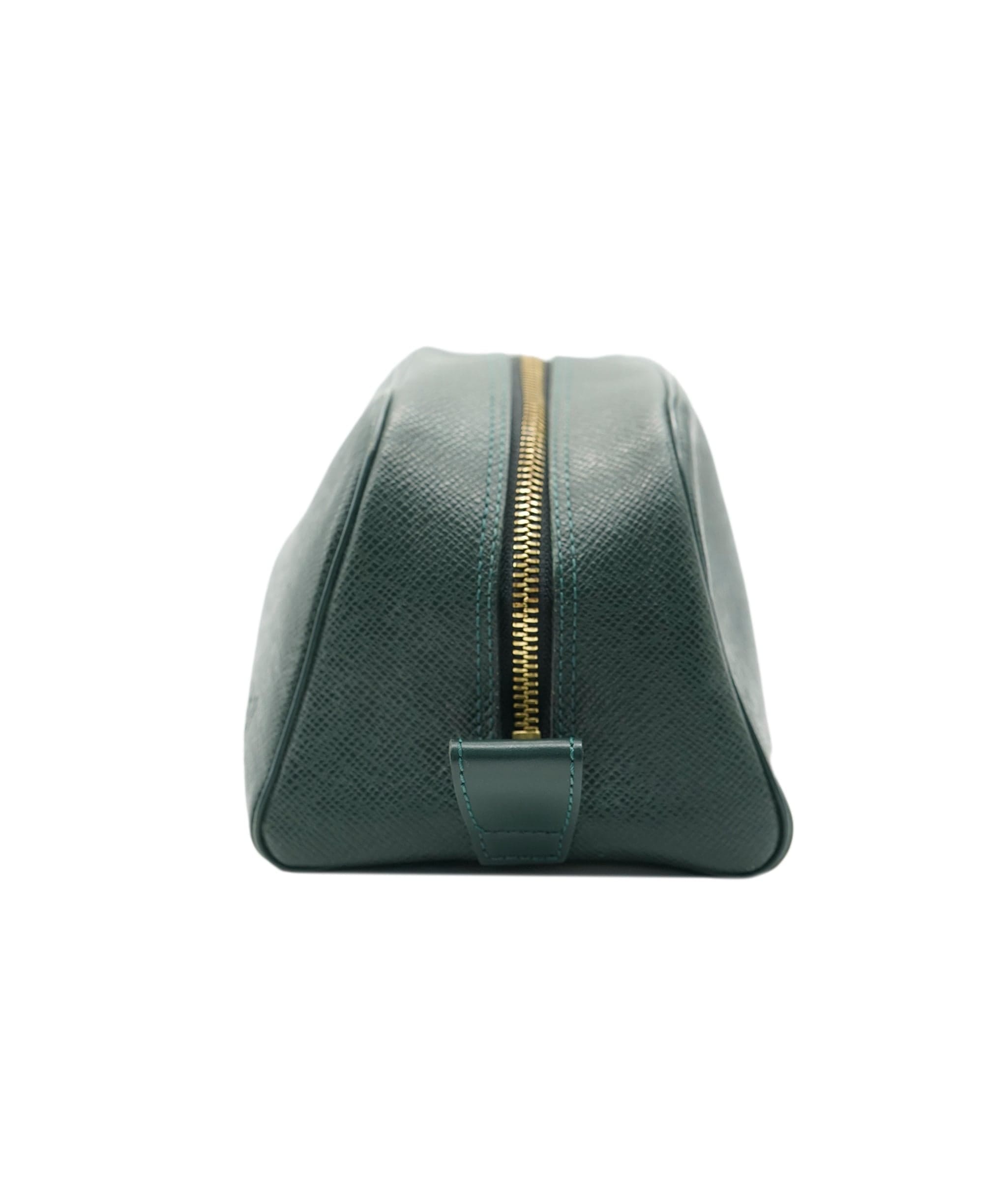 Louis Vuitton LV Green Taiga Leather Trousse Toilette Pouch PM - APC0003